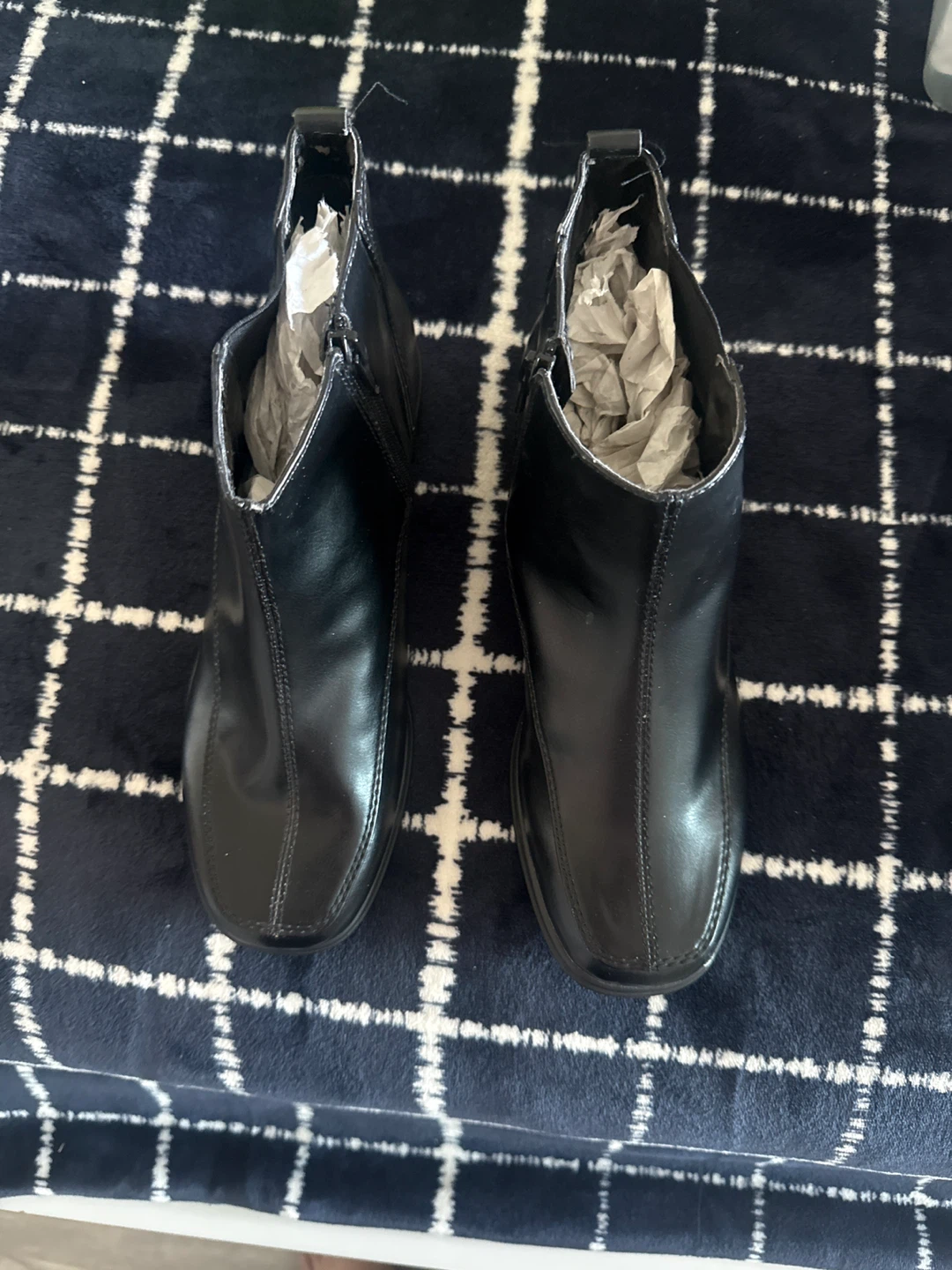 Black Ankle Boots Size 8