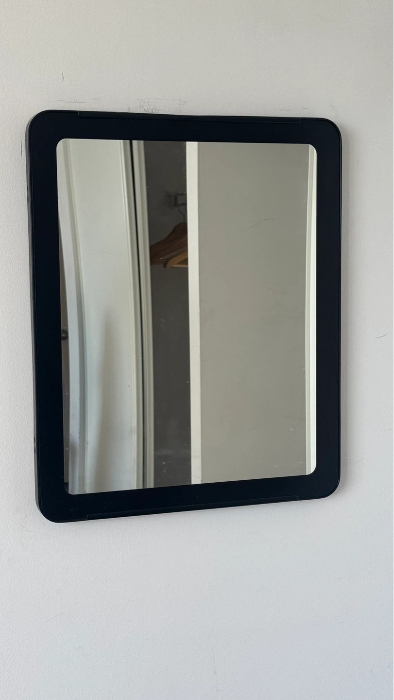 Black Framed Wall Mirror