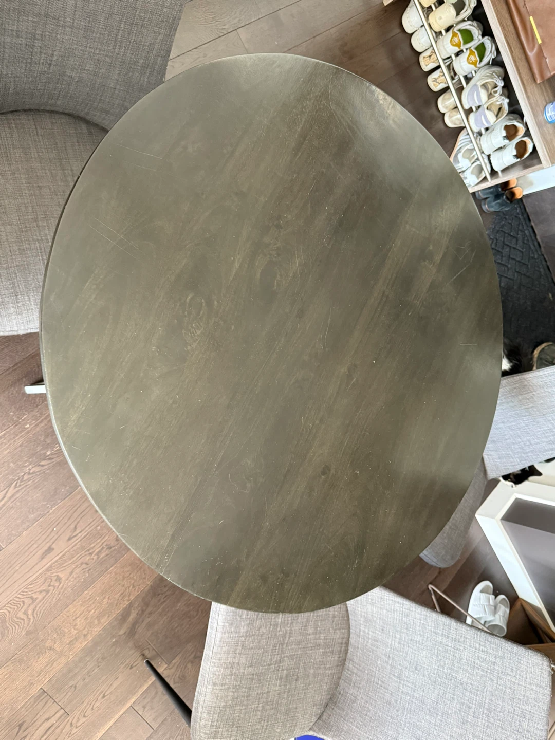 Round Dining Table with 4 Chairs - photo 4