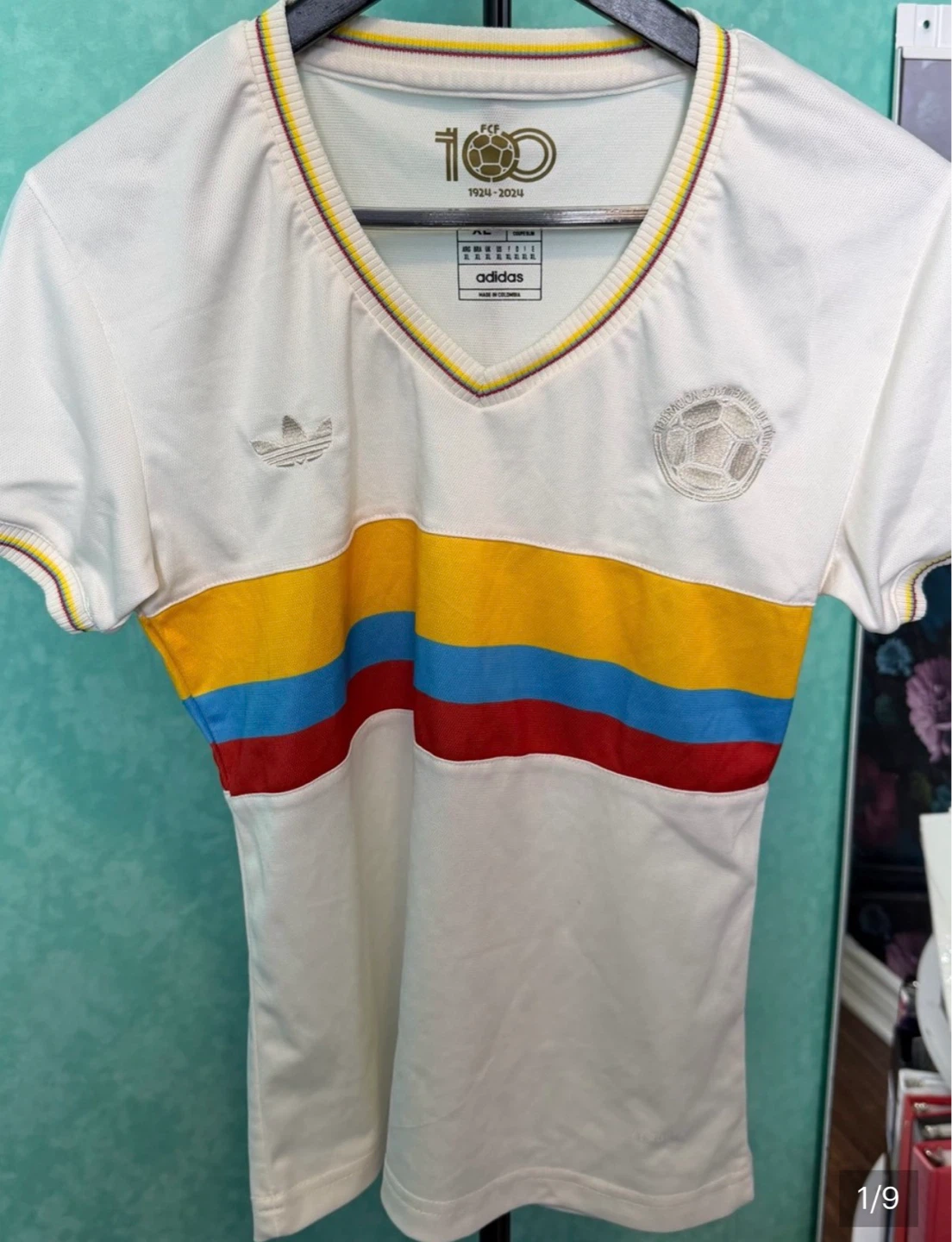 ✨⚽️Adidas Colombia 100 Year Anniversary Soccer Jersey