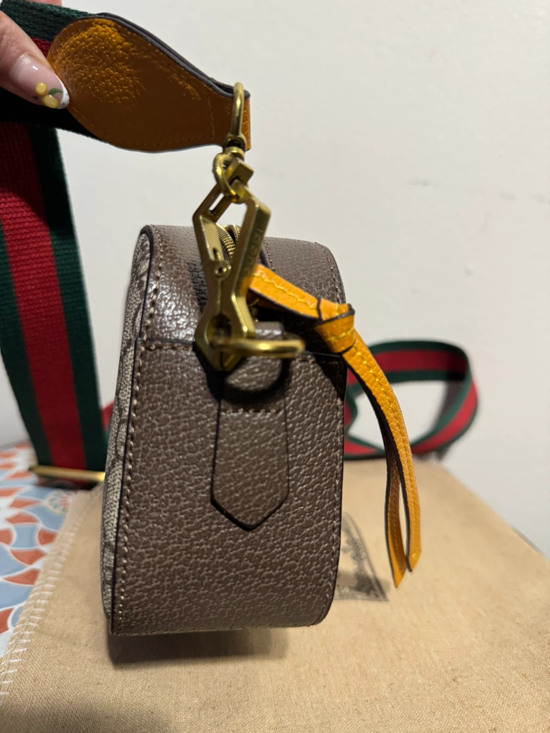 Inspired by Gucci Monogram Camera Bag - photo 3