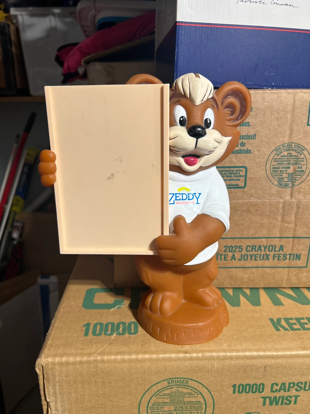 Zeddy Character Photo Frame/ piggy bank