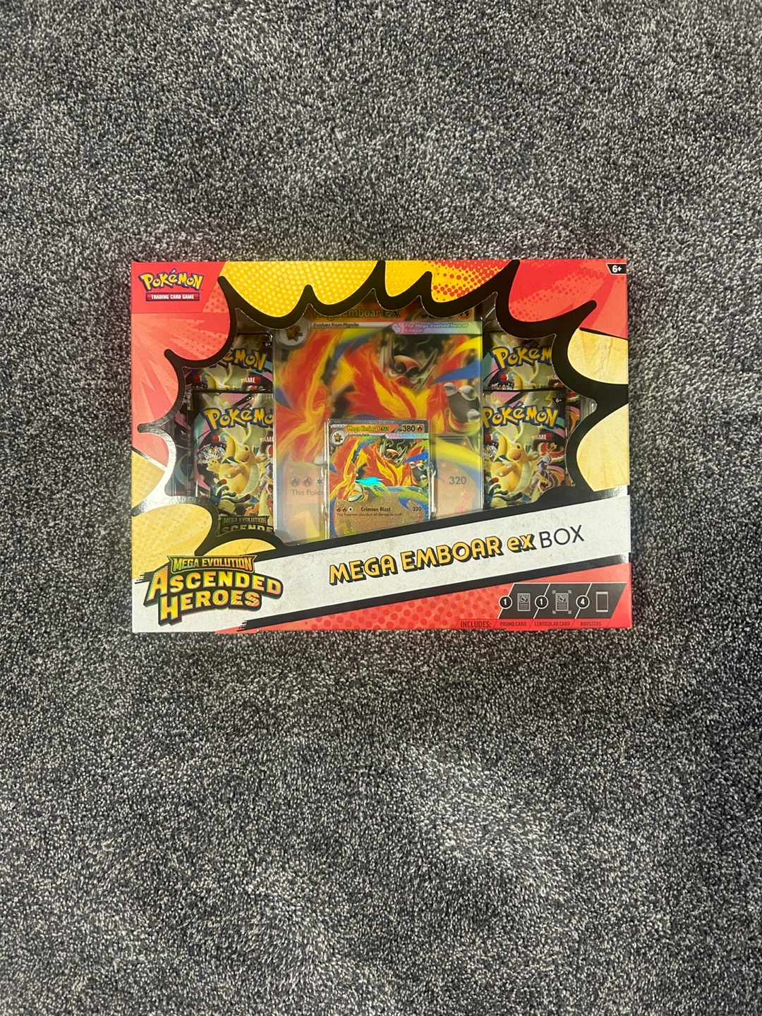 Pokémon Mega Emboar EX Box