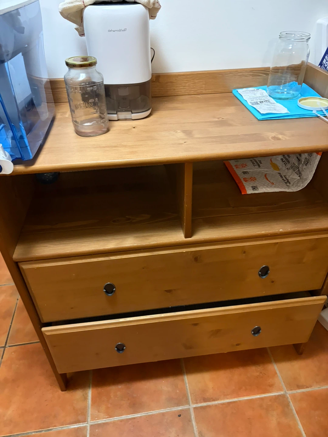 Wooden Dresser with Drawers - photo 4