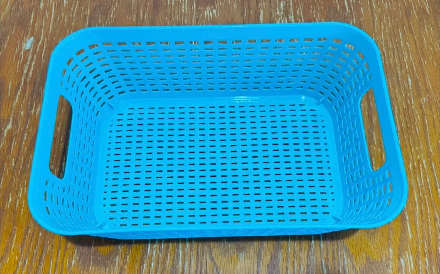 Blue Plastic Basket