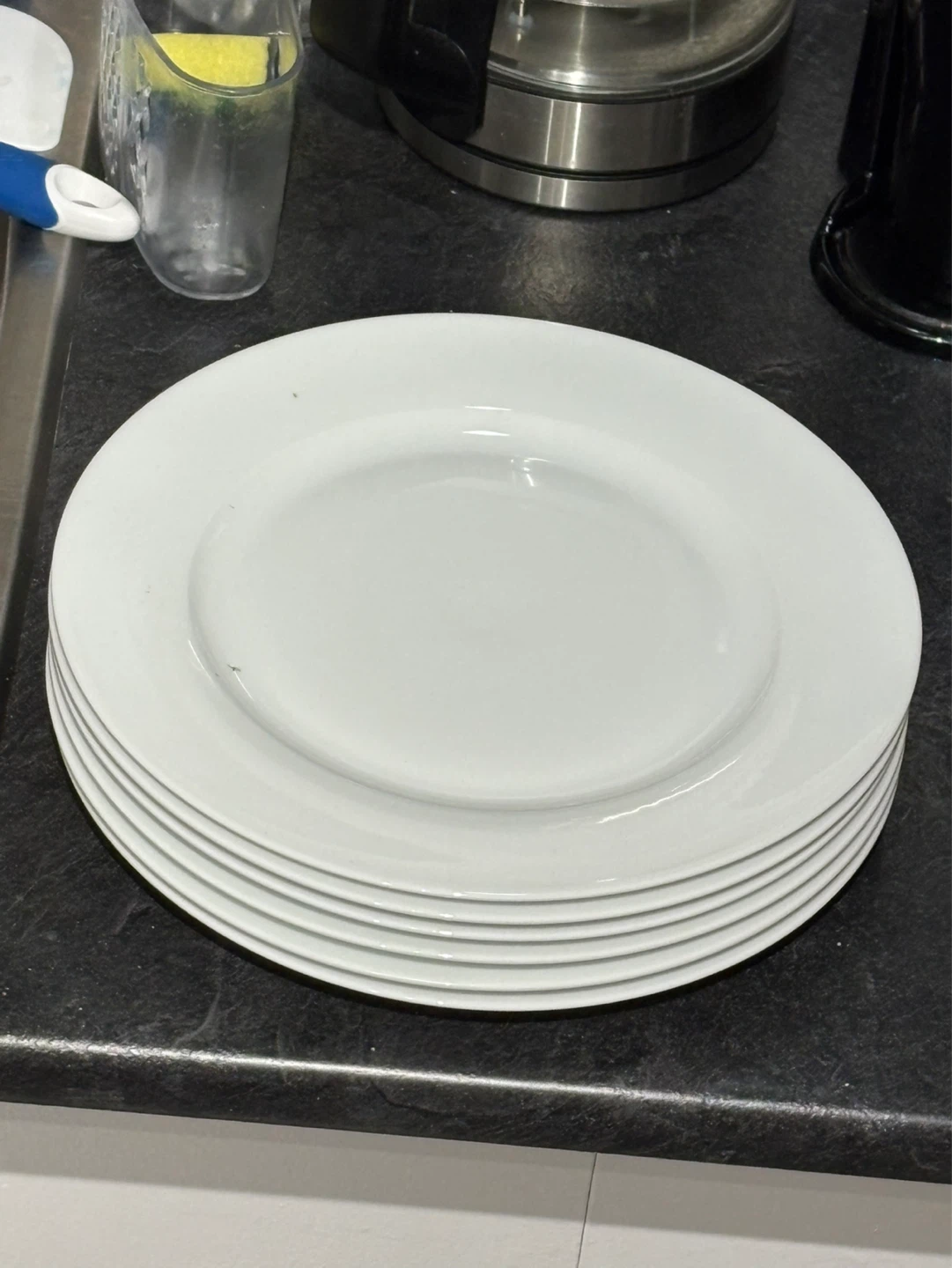 White Ceramic Dinnerware Set - 24 Pieces - photo 2