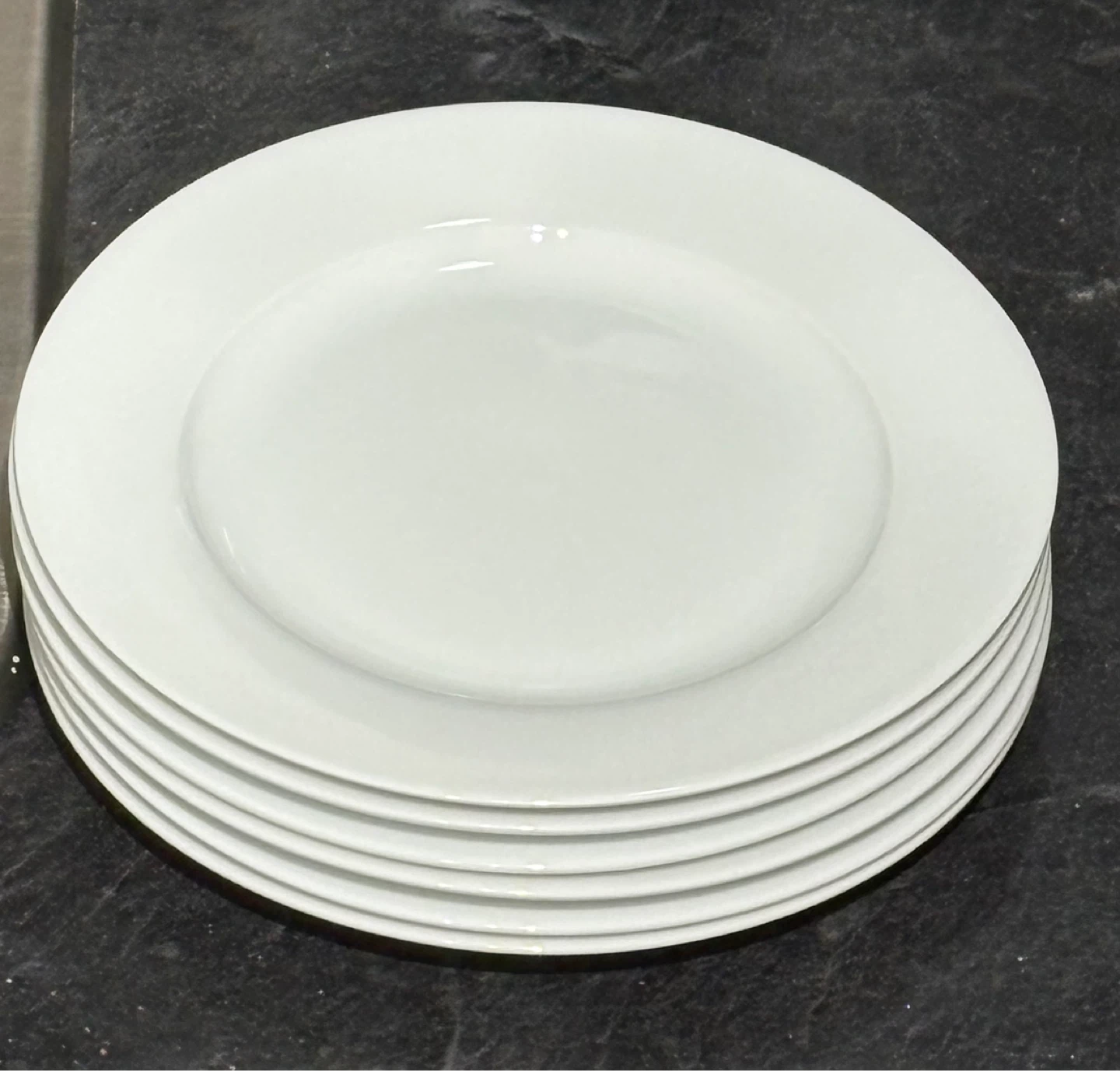 White Ceramic Dinnerware Set - 24 Pieces - photo 3