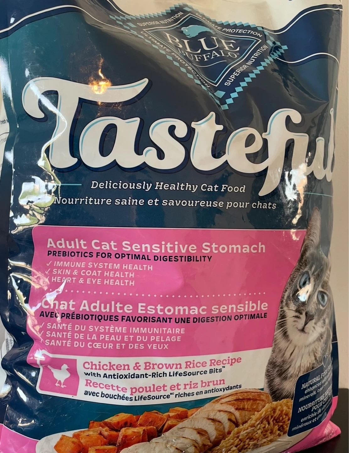 15lbs Blue Tasteful Cat Food - photo 2
