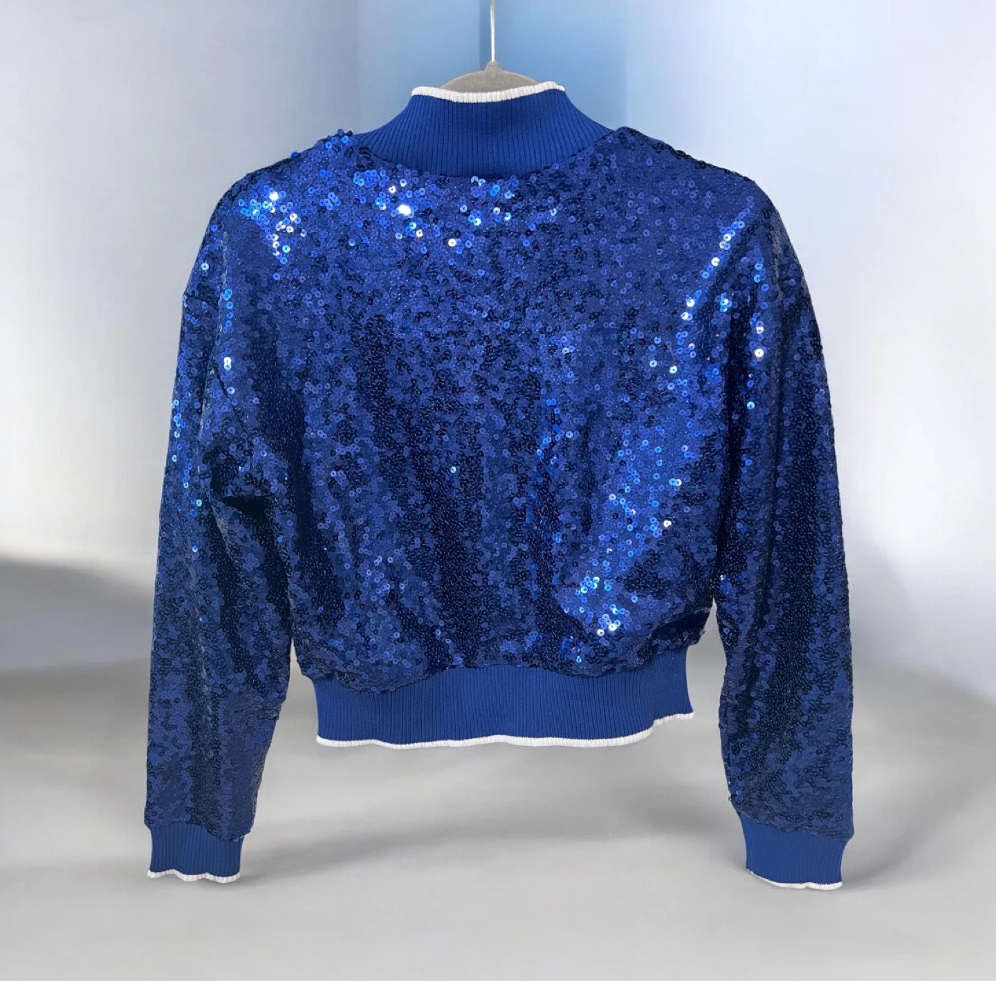 Toronto Blue Jays Sequin Bomber Jacket – Rare & Hard to Find! - photo 4