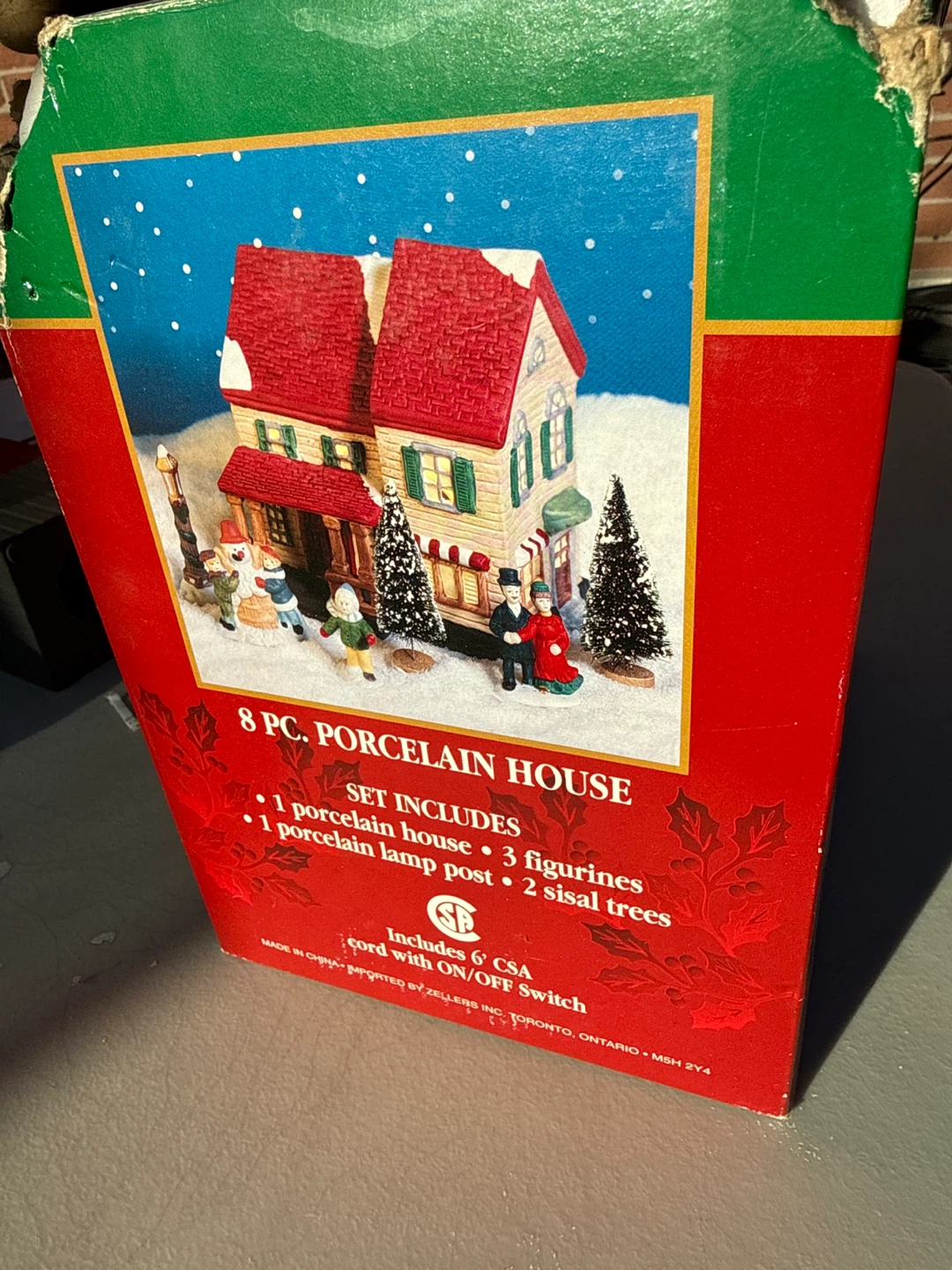 Santa's Trim Shoppe 8 Piece Porcelain House Set - photo 2