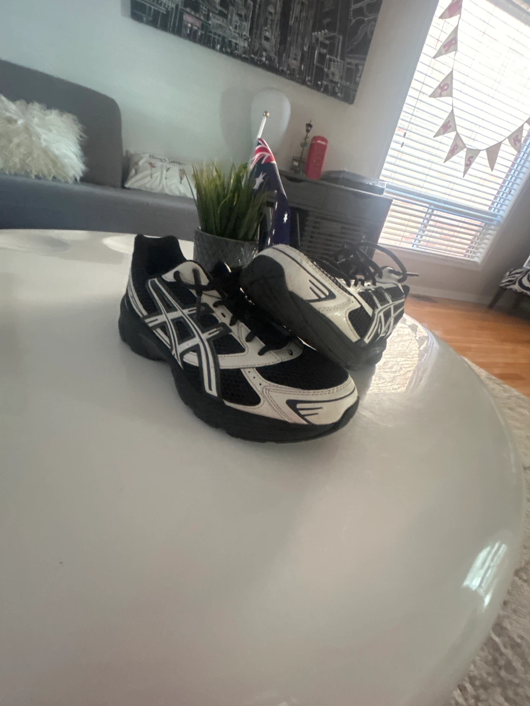 ASICS GEL 1130 - Black and White. Size 9 - photo 3