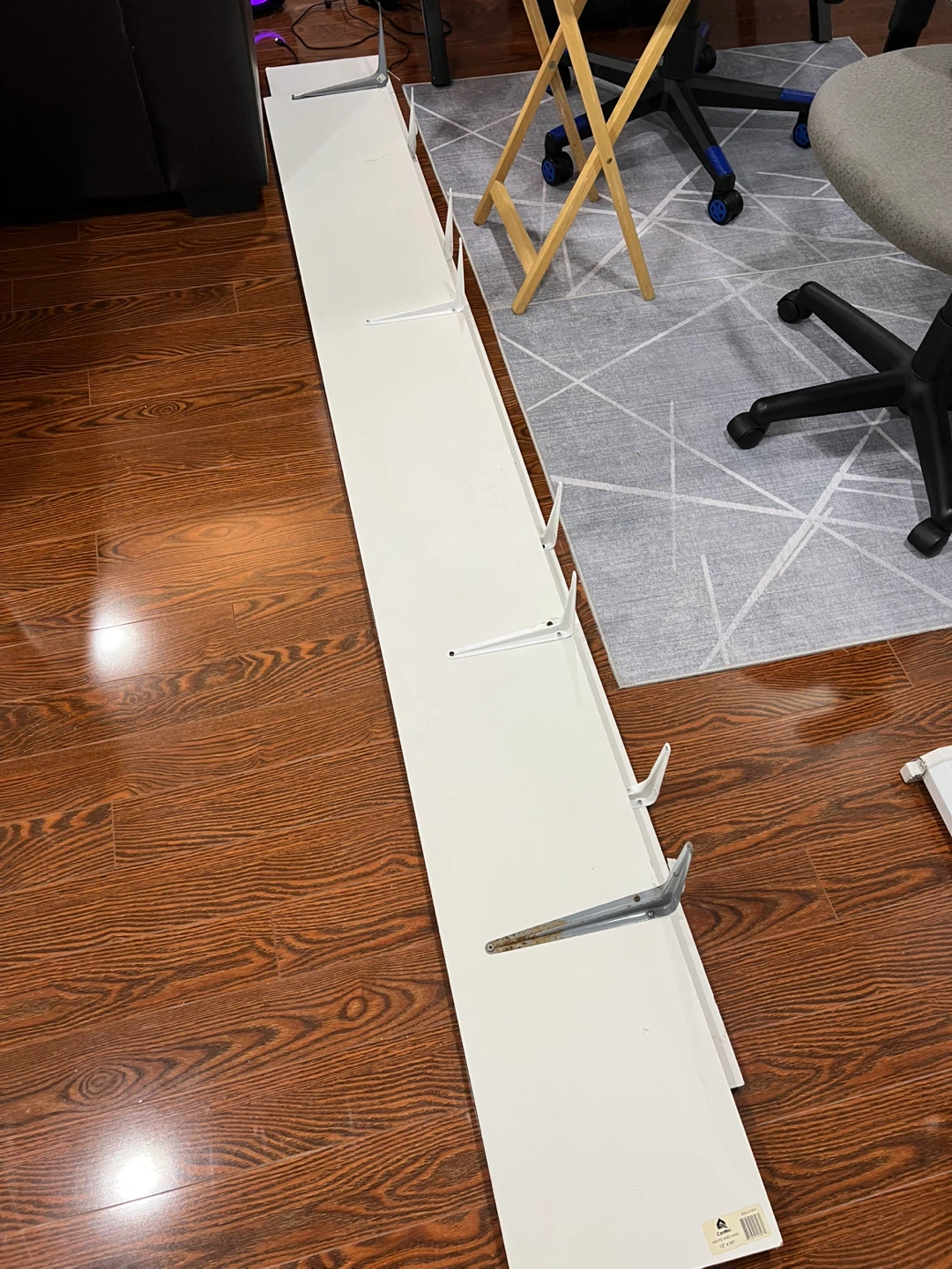 Caniwel White Shelving 12" x 96" - photo 2