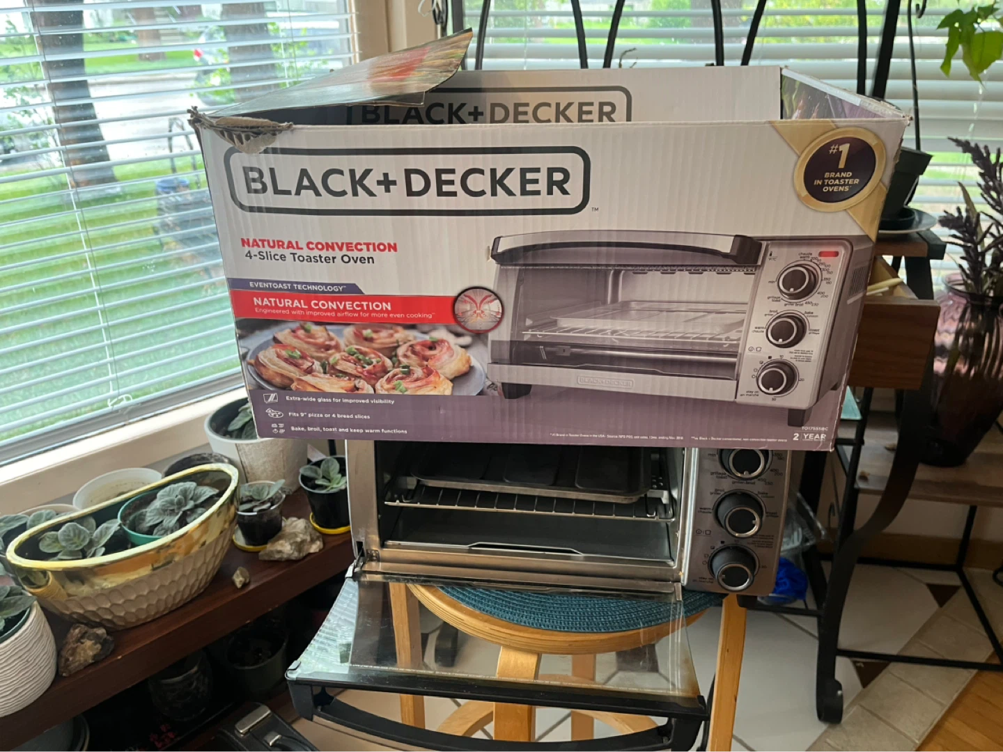 Toaster oven, Black & Decker, hardly used - photo 5