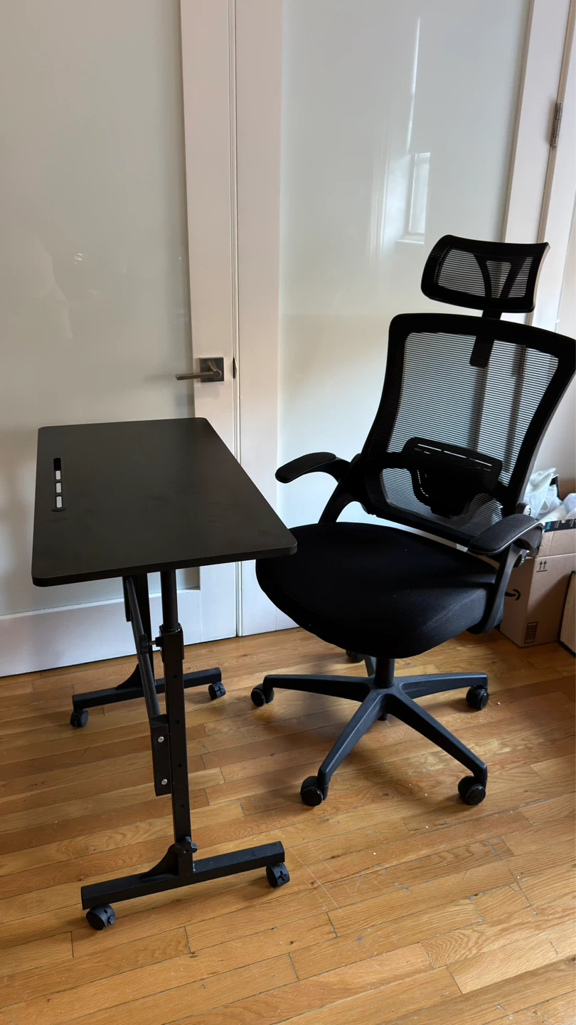 Adjustable Standing Desk with Swivel Chair - photo 3