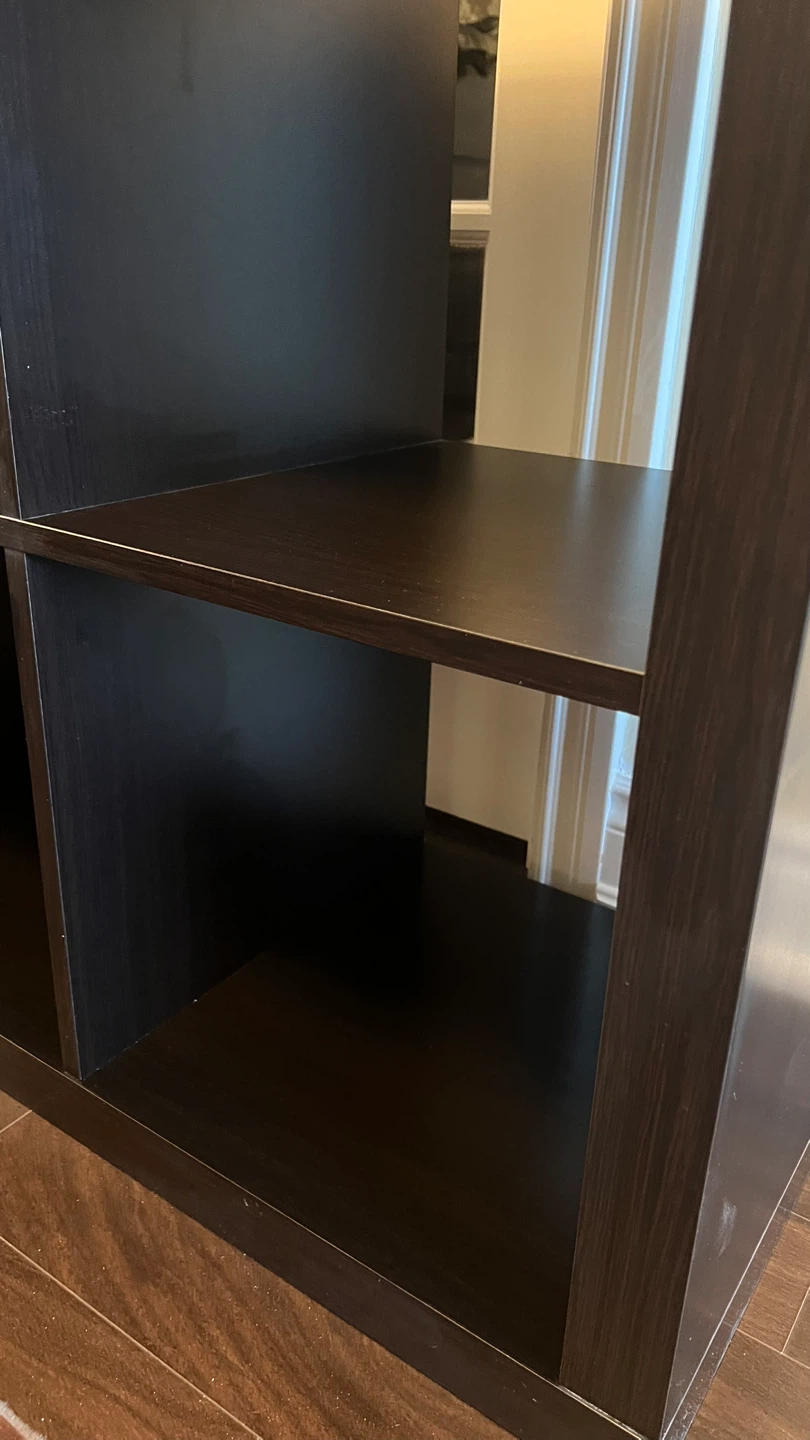 IKEA KALLAX Shelf Unit - Black-brown - photo 3