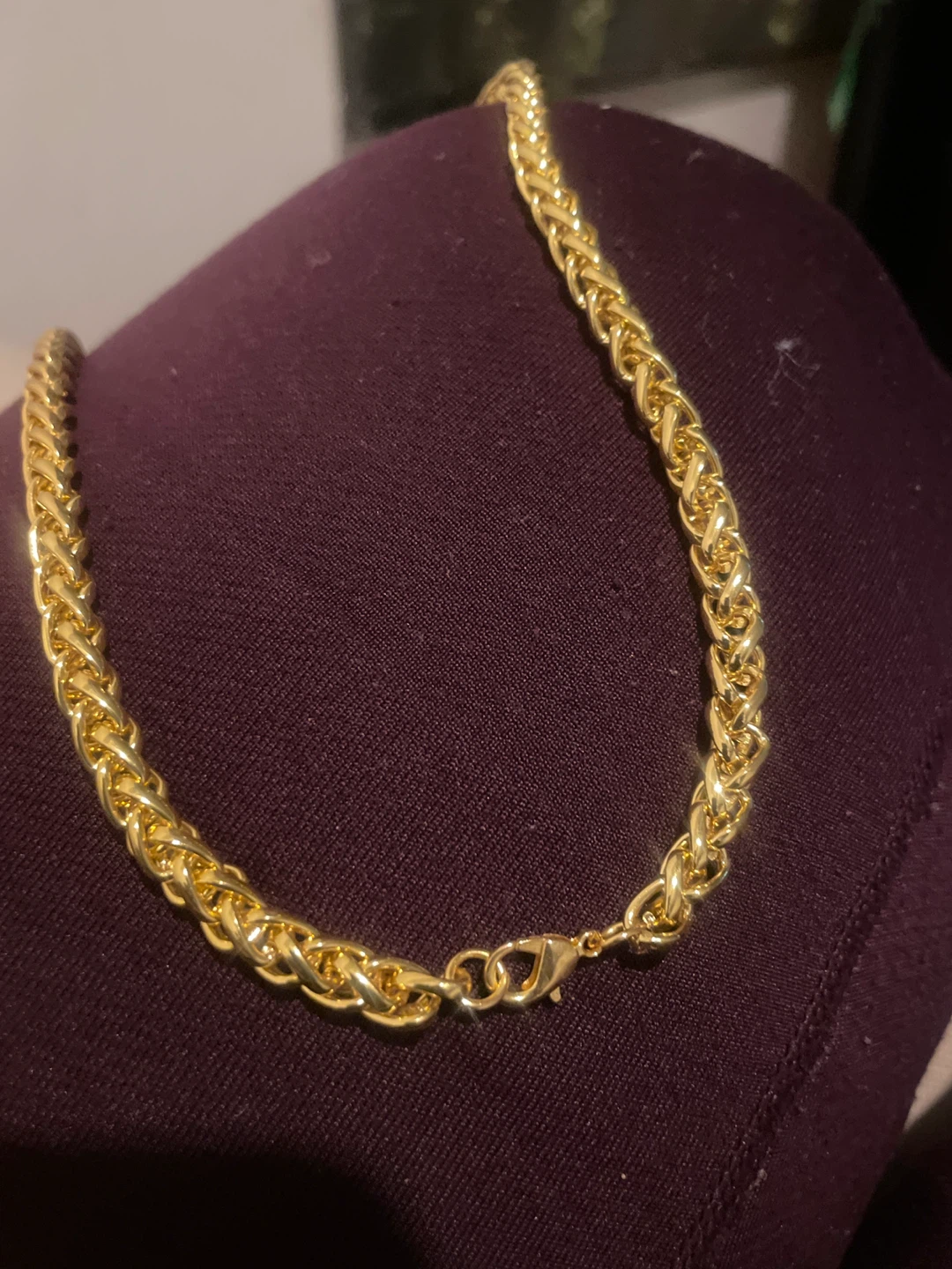 Gold Chain Necklace 18 k plated - photo 2
