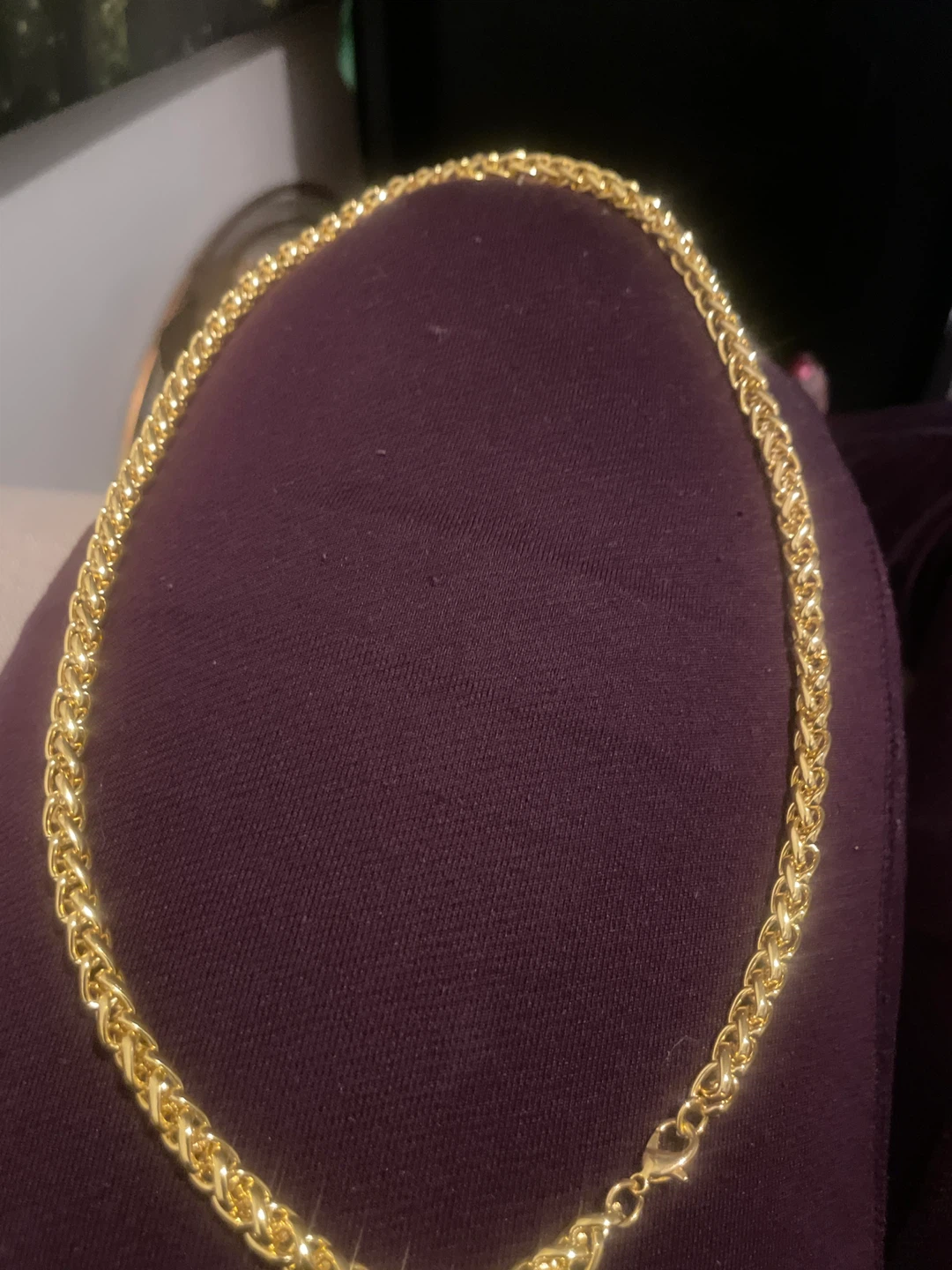 Gold Chain Necklace 18 k plated