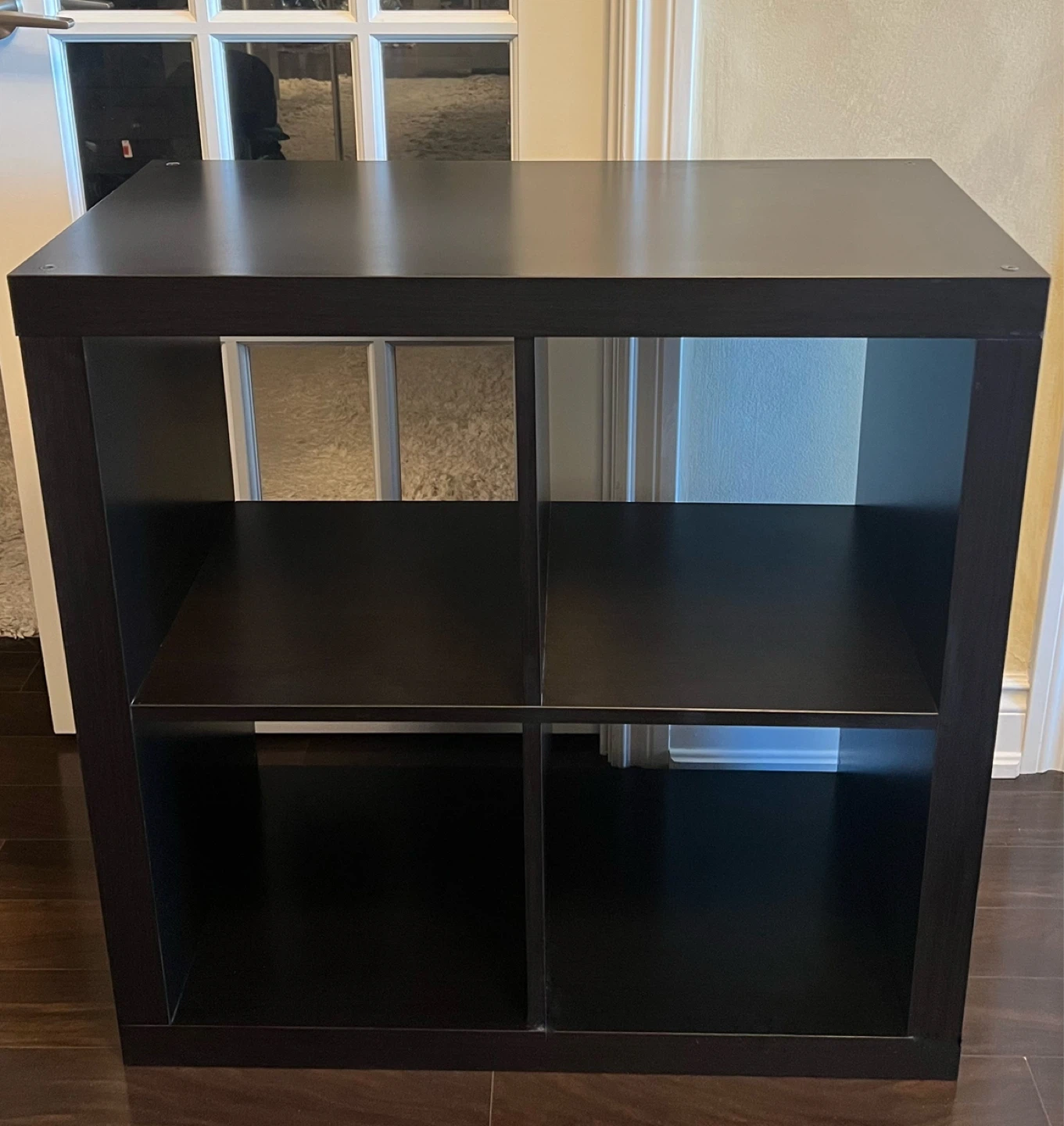 IKEA KALLAX Shelf Unit - Black-brown