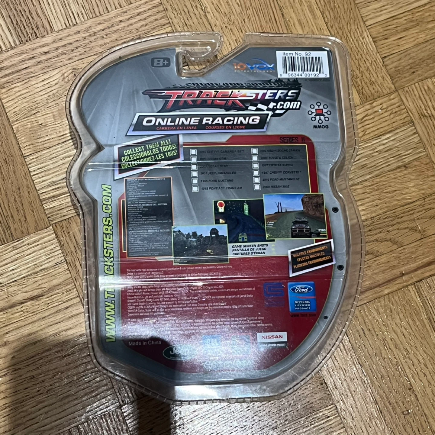 Tracksters.com Online Racing 1965 Ford Mustang Toy Car - photo 2