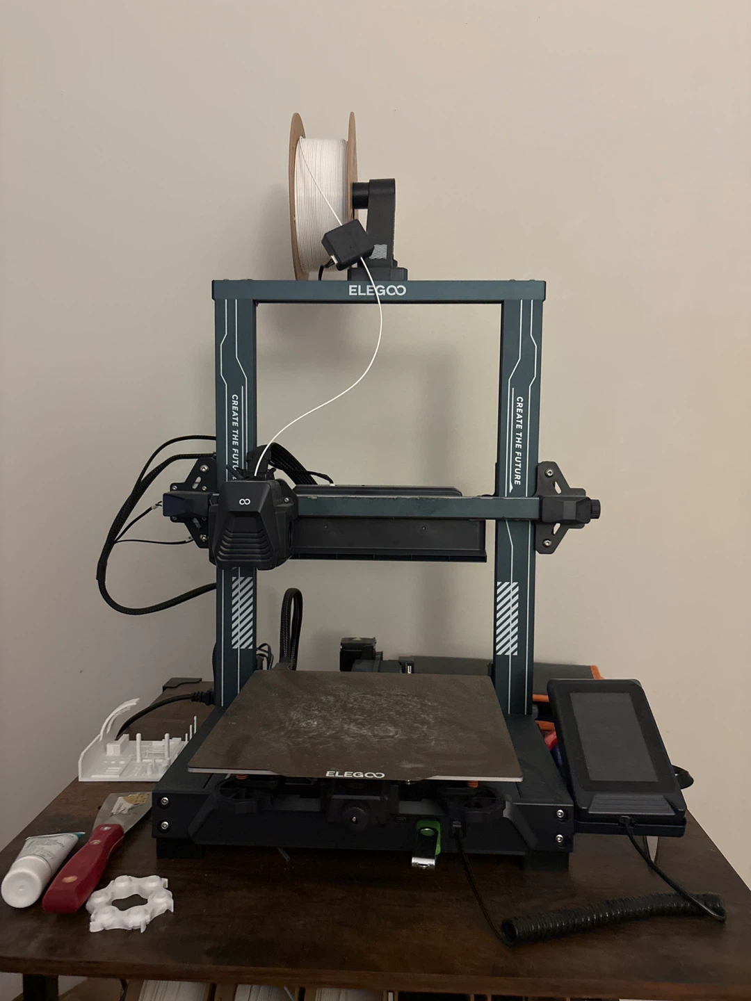 Elegoo 3D Printer with Filament and Tools