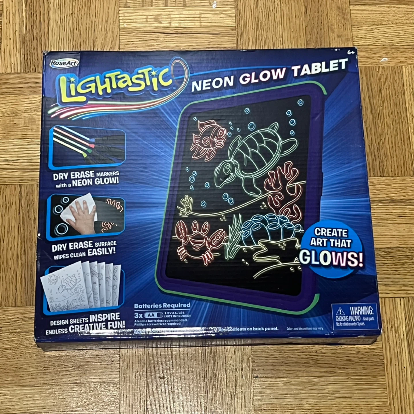 RoseArt Lightastic Neon Glow Tablet