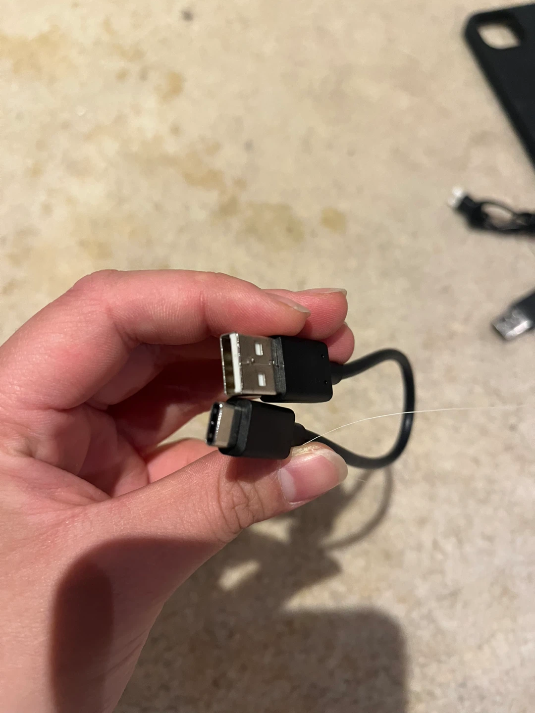 2 Pairs of USB-A to USB-C Cords - photo 3