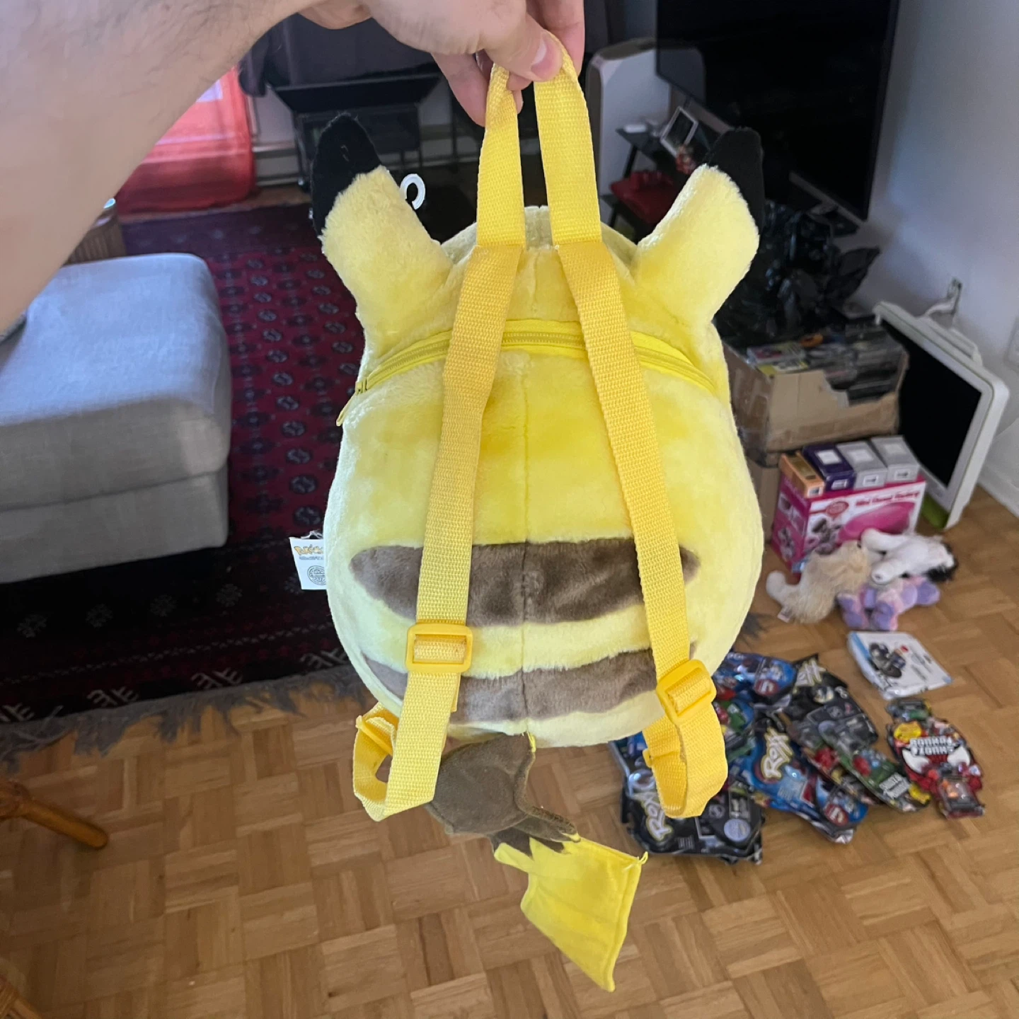 Pikachu Plush Backpack - photo 2