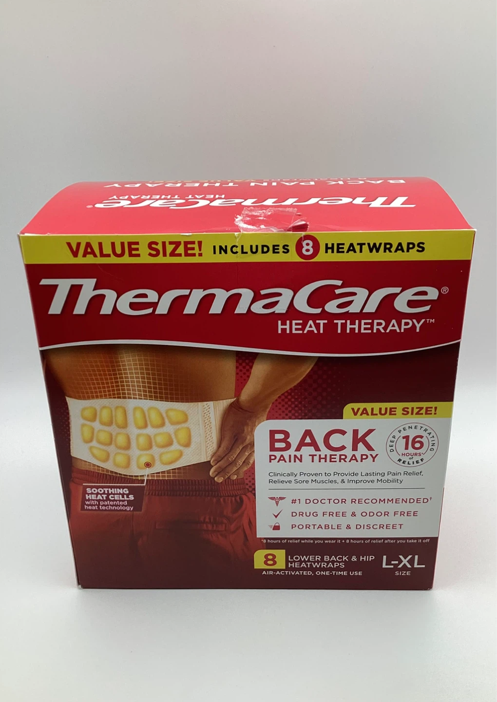 ThermaCare Back Pain Therapy Heatwraps L-XL (8 count) - photo 4