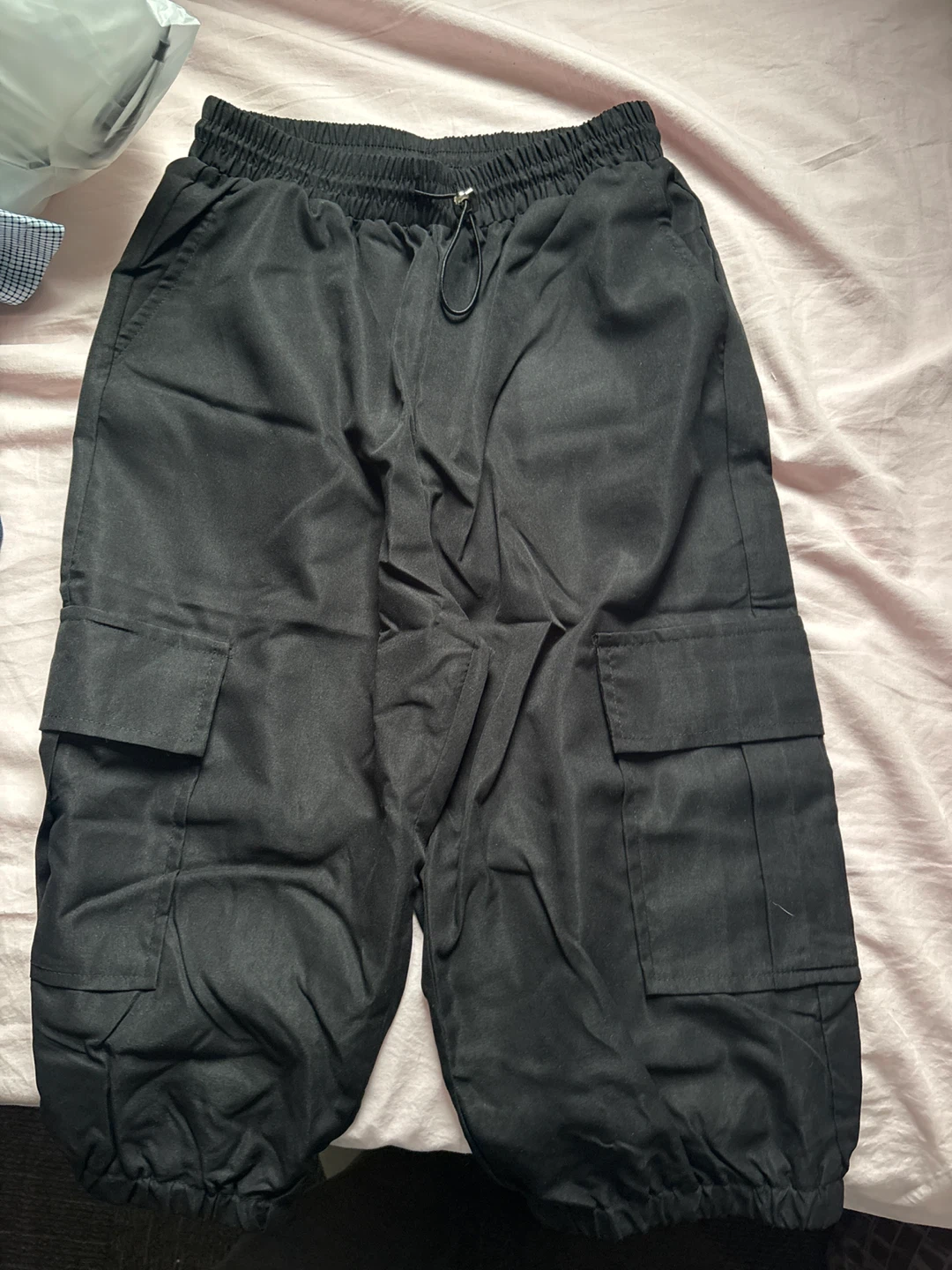 Black Cargo Pants