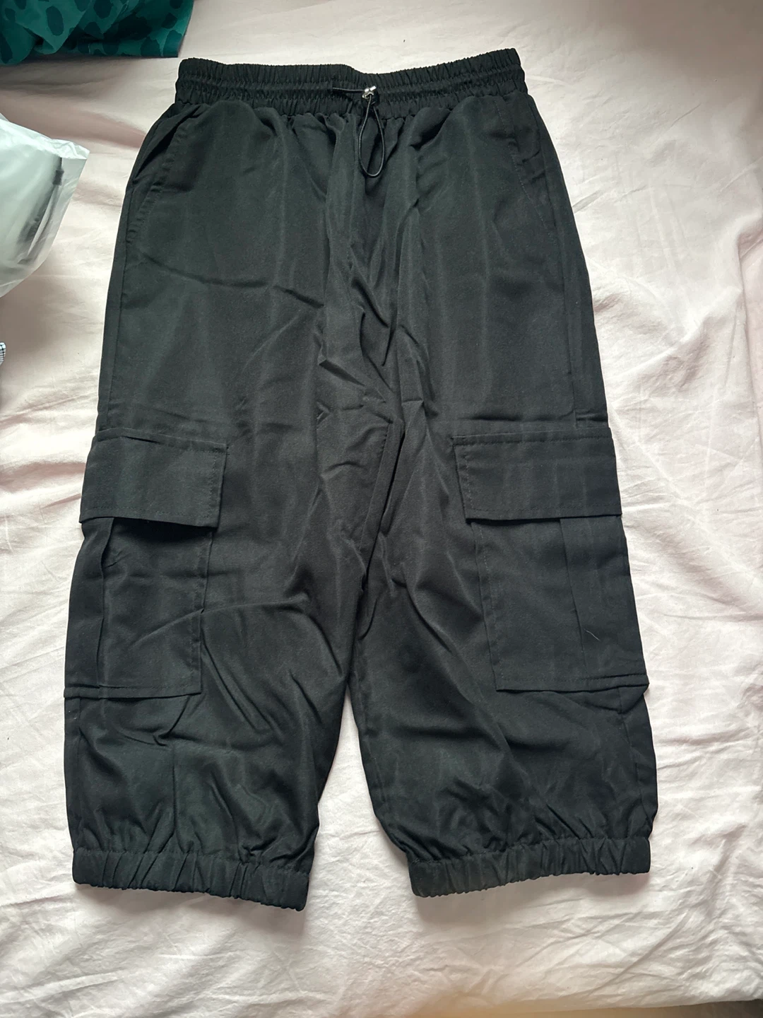 Black Cargo Pants - photo 2