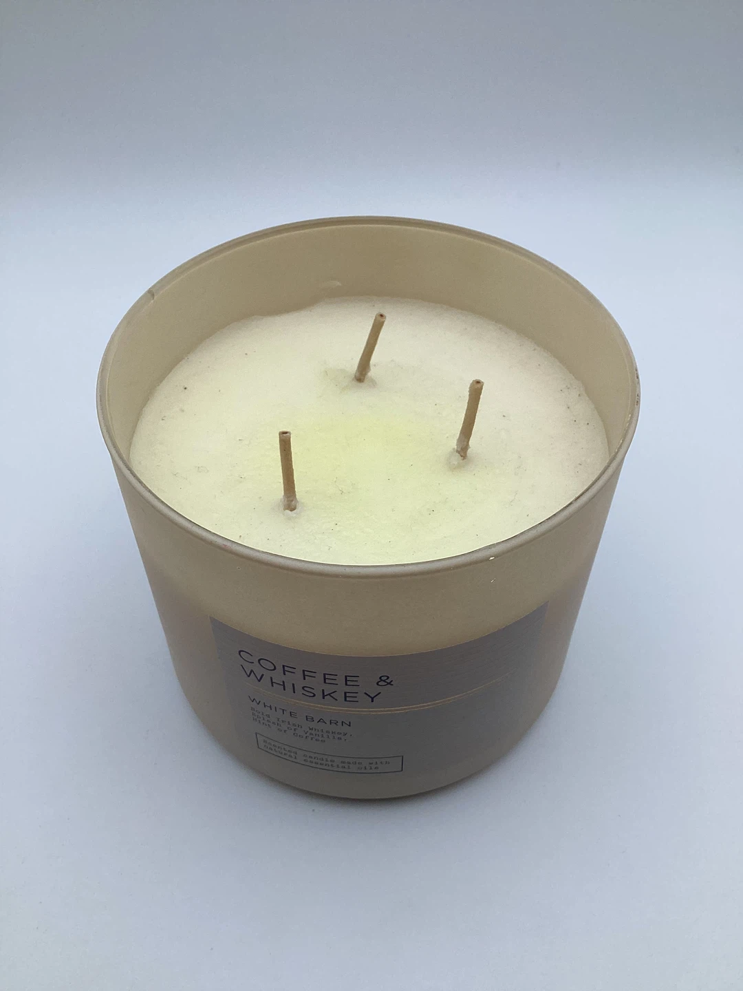 White Barn Coffee & Whiskey 3-Wick Candle - photo 3
