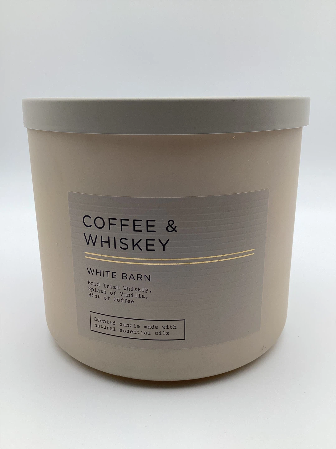 White Barn Coffee & Whiskey 3-Wick Candle - photo 2
