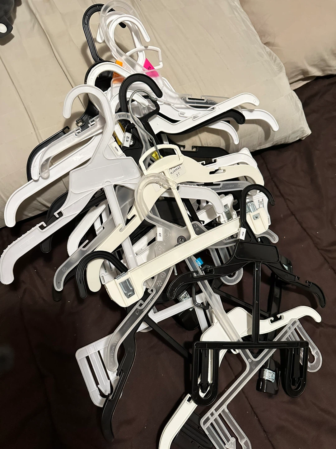Bundle of Kids' Clothes Hangers