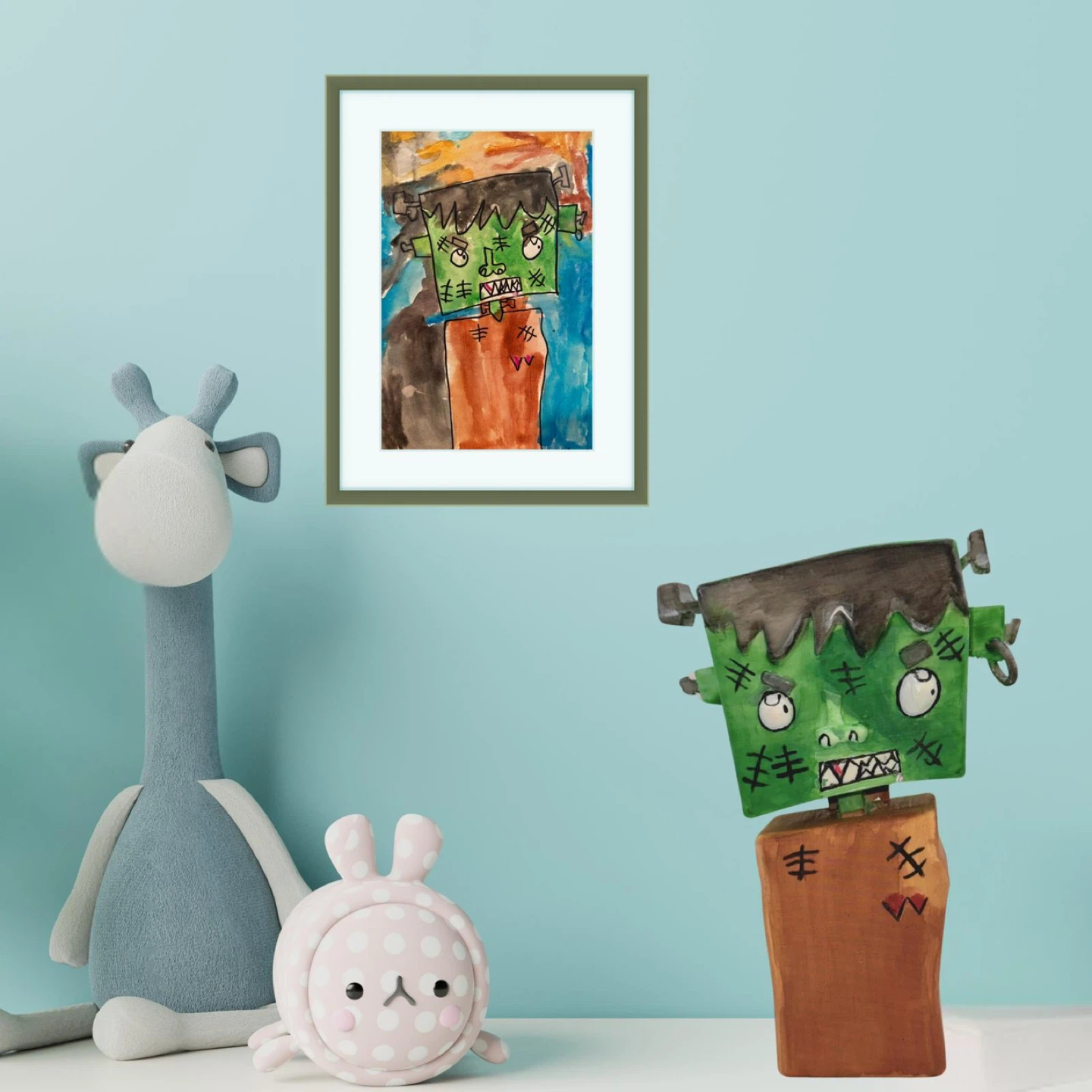 Handmade Keepsake Figurine - Inspired by Child's Drawing - photo 2