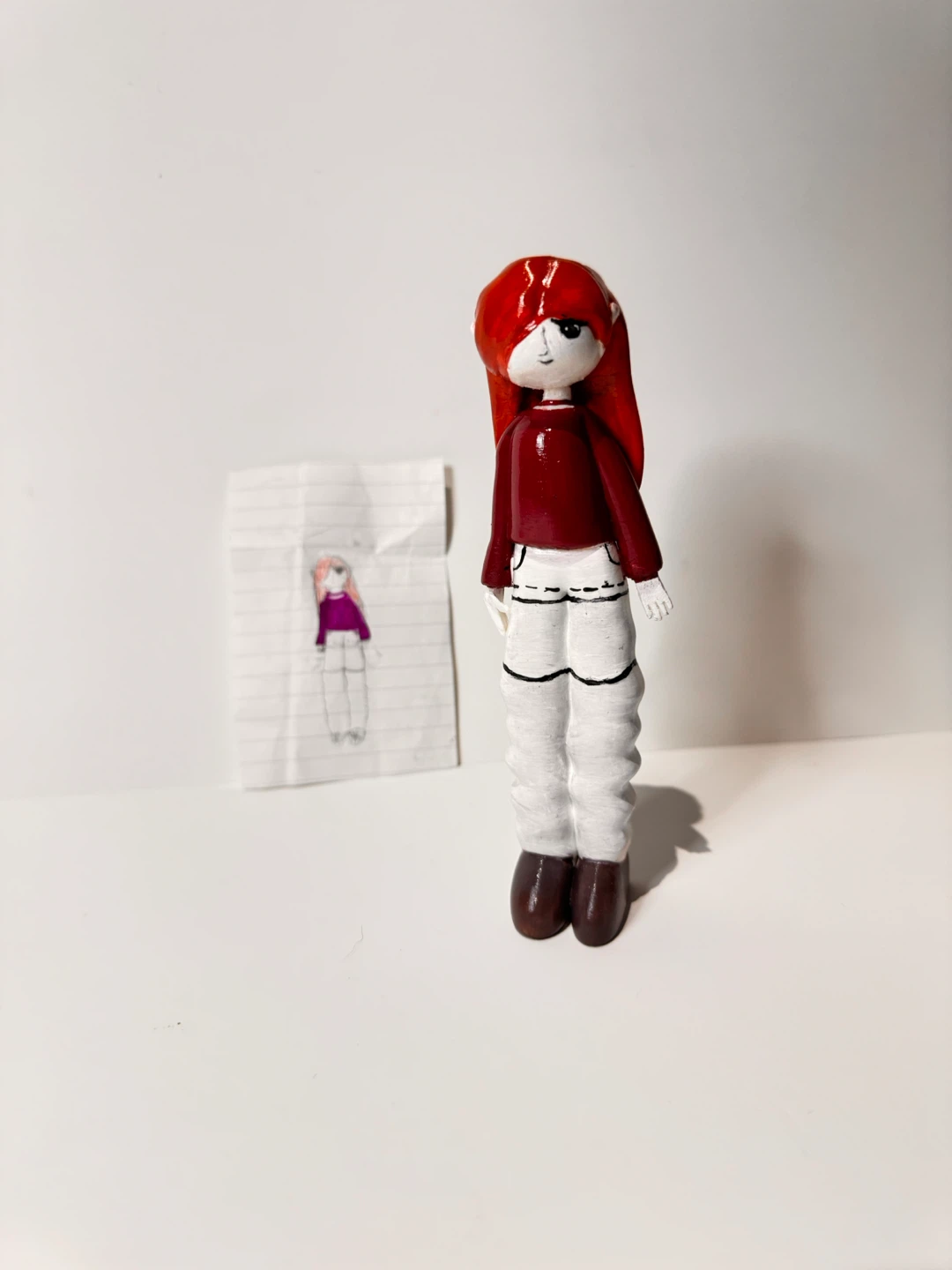 Handmade Keepsake Figurine - Inspired by Child's Drawing - photo 4
