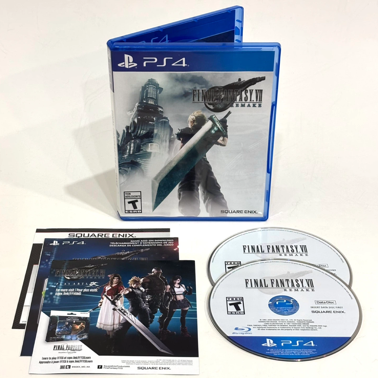 Final Fantasy VII Remake - PS4 - Mint Condition