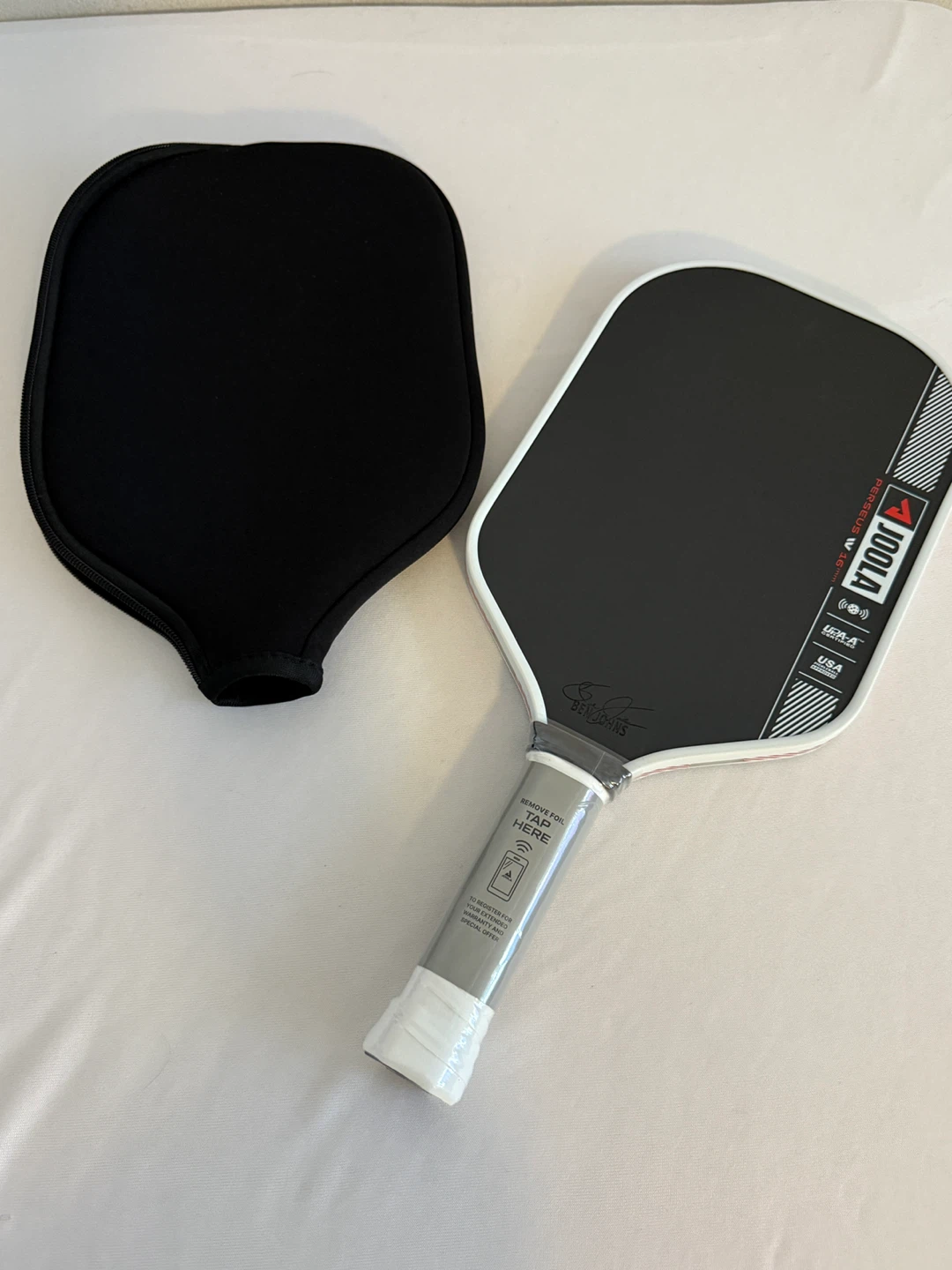 JOOLA Pro IV Pickleball Paddles Raw SurfacePerseus 16 mm