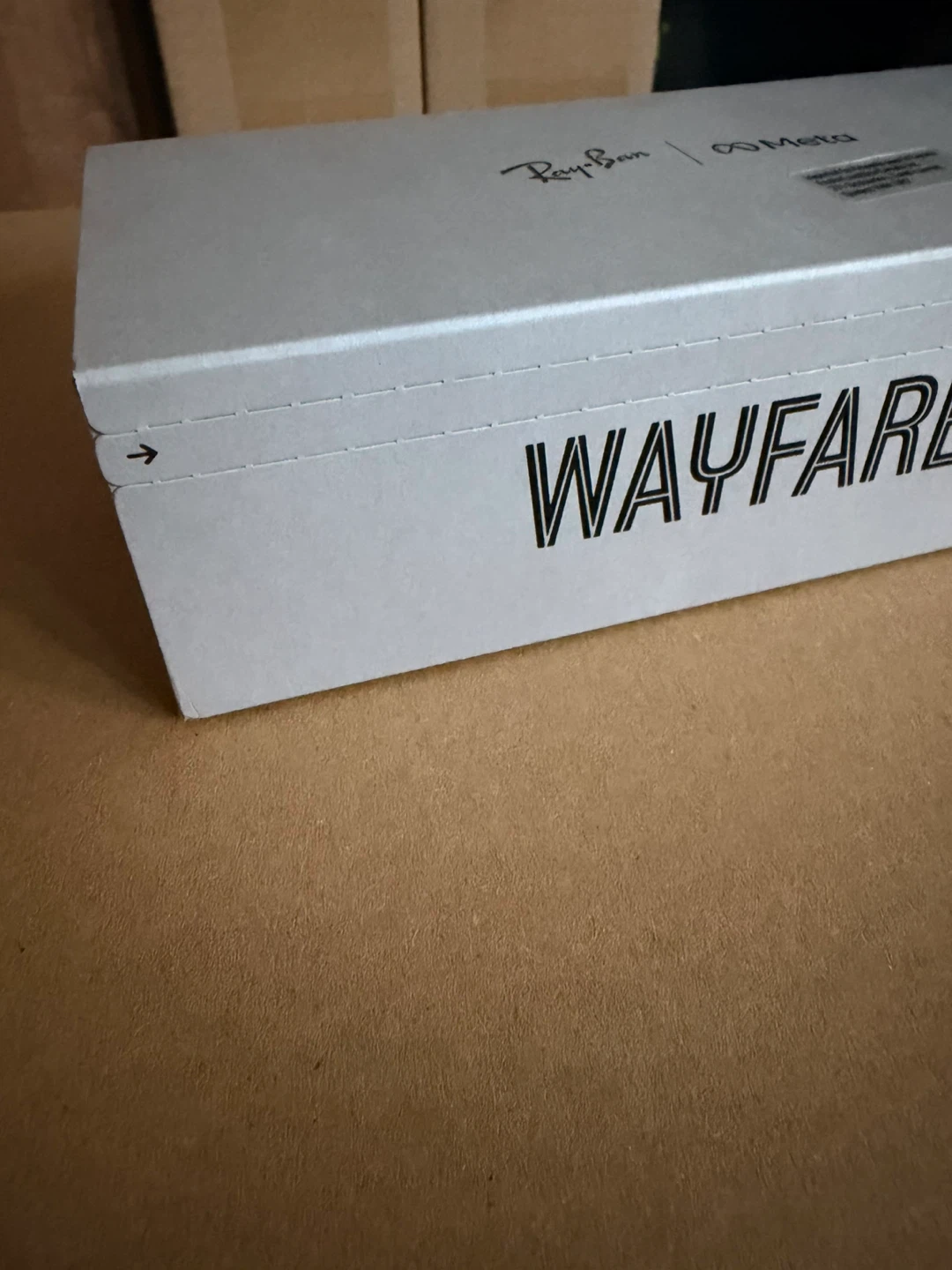 New and sealed Ray-Ban Meta Wayfarer Sunglasses - Matte Black - photo 4