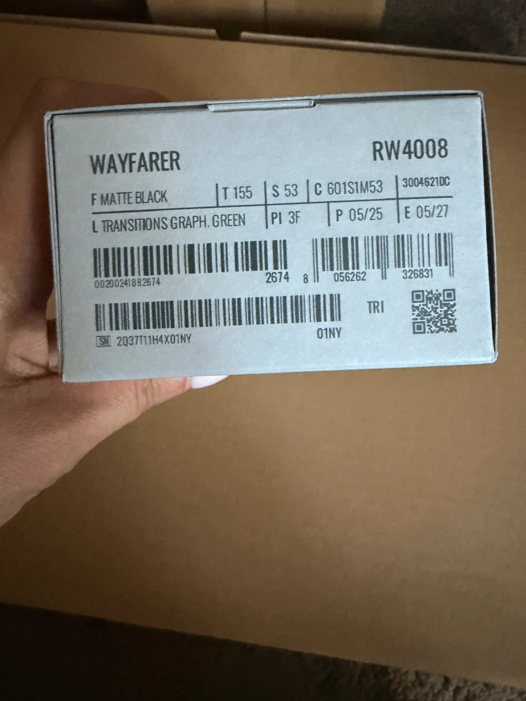 New and sealed Ray-Ban Meta Wayfarer Sunglasses - Matte Black - photo 2