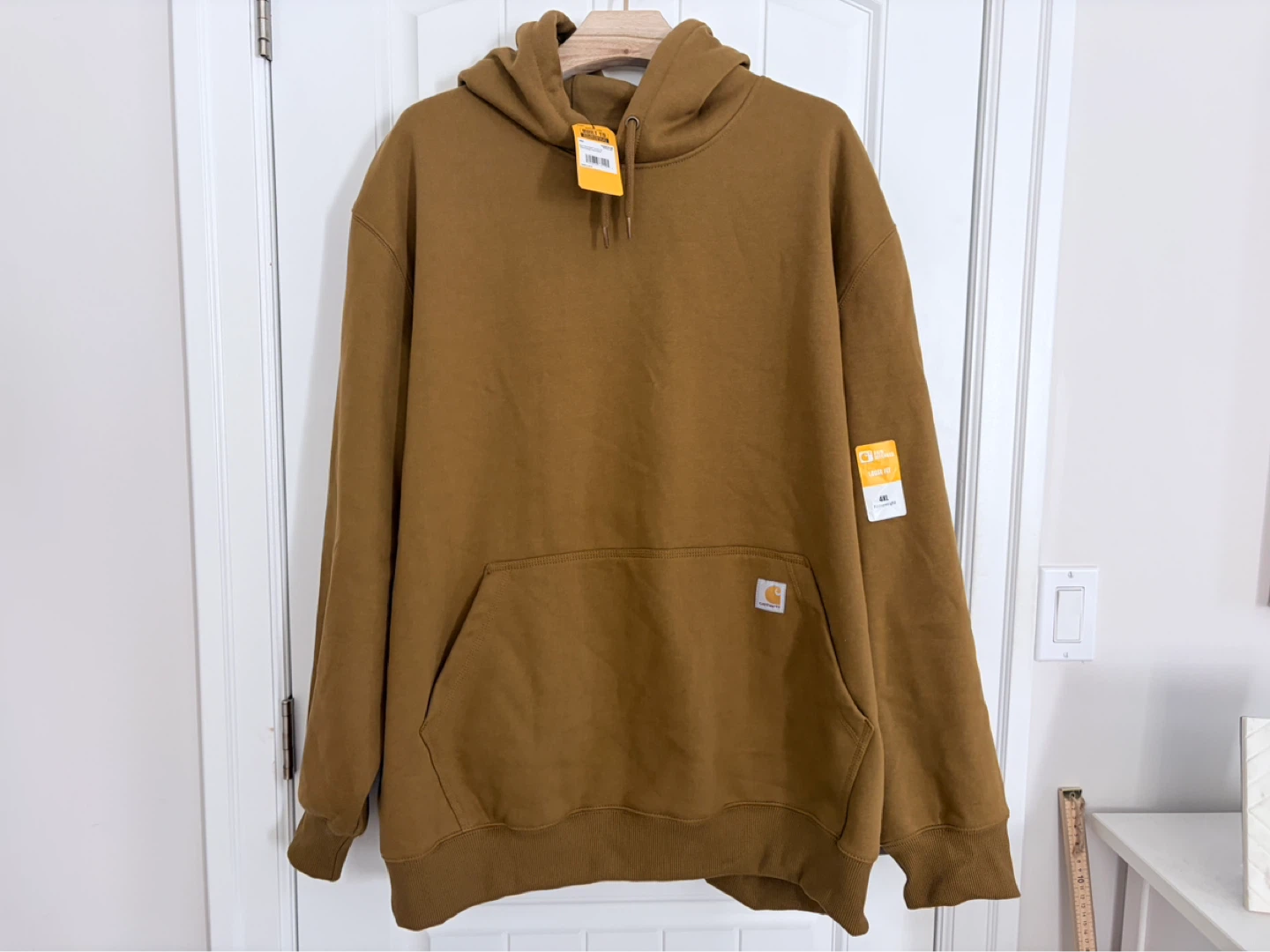 BNWT Carhartt Rain Defender Loose Fit Hoodie Sweater Size 4XL