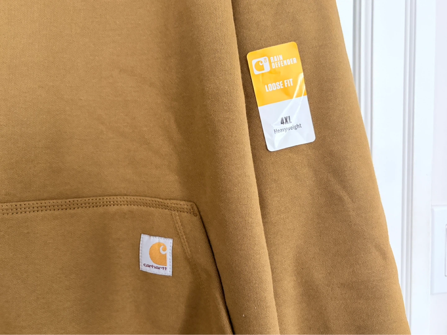 BNWT Carhartt Rain Defender Loose Fit Hoodie Sweater Size 4XL - photo 2