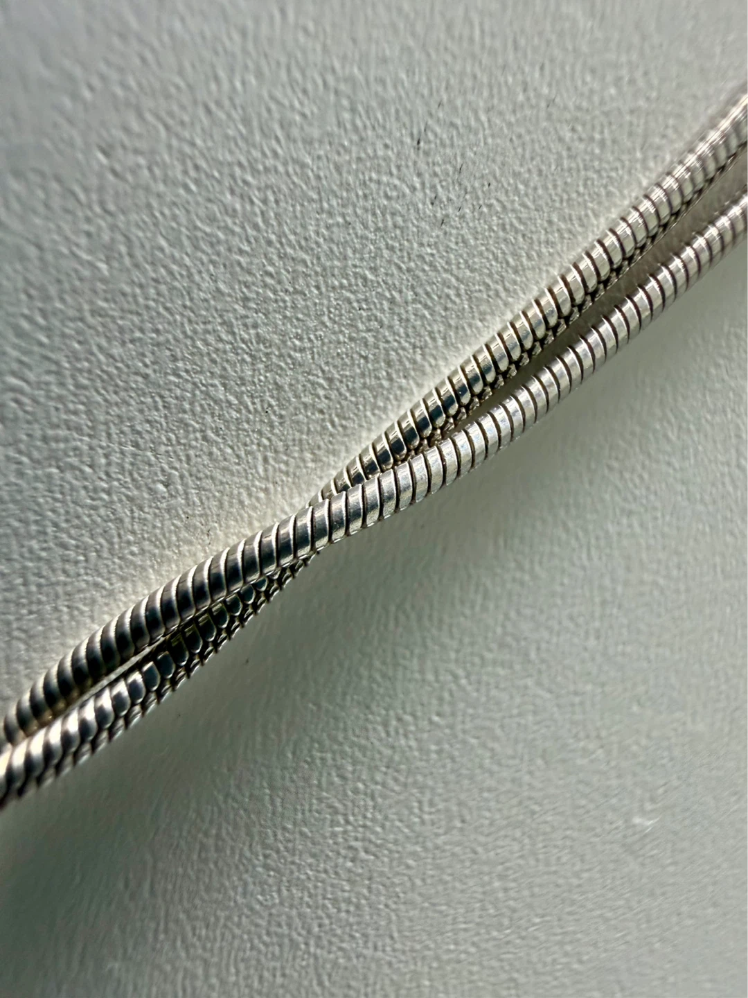 Silver Snake Chain Necklace - photo 2