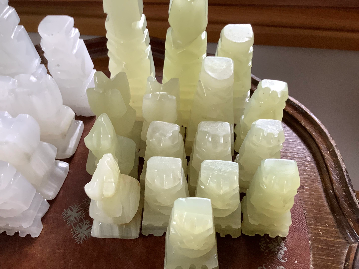 Full Set of Marble Chess Pieces 🐞 - photo 5