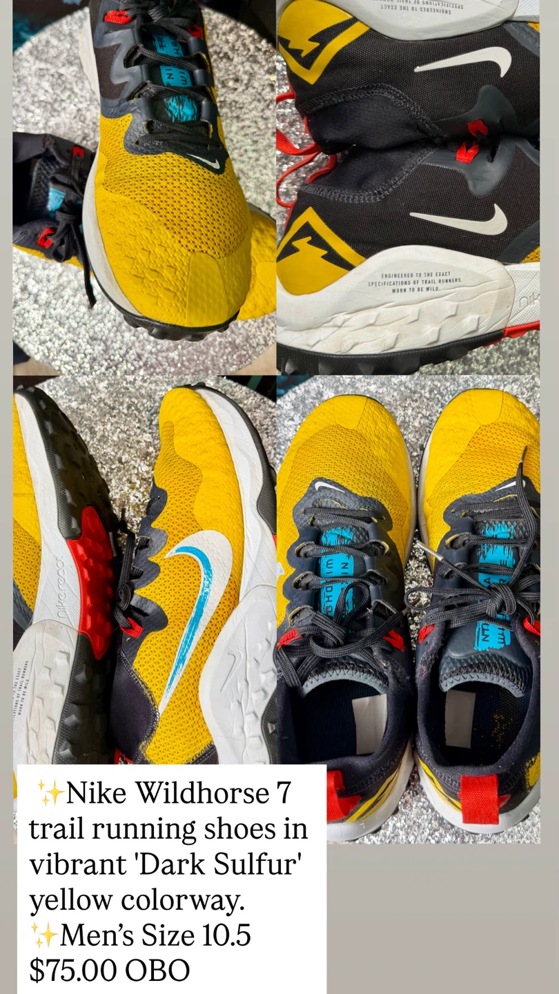 Nike Wildhorse 7 Trail Running Shoes Men's 10.5