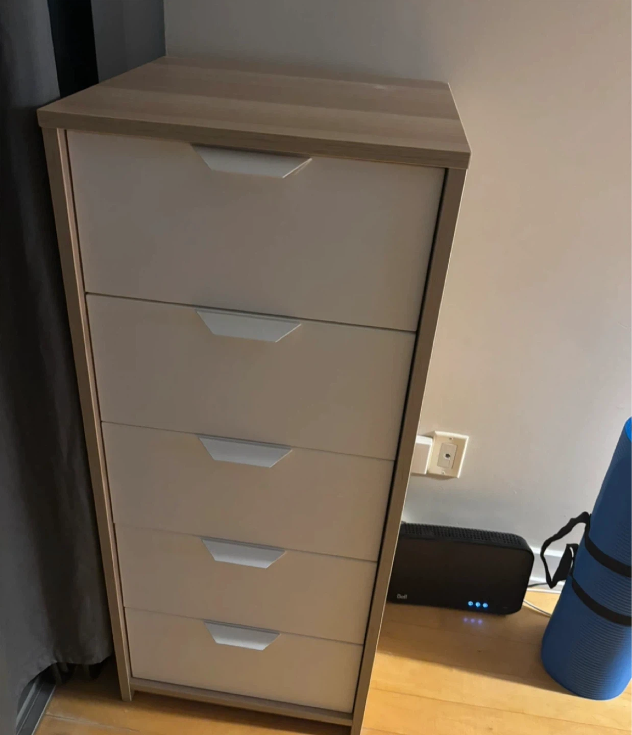 5-Drawer Tall Dresser