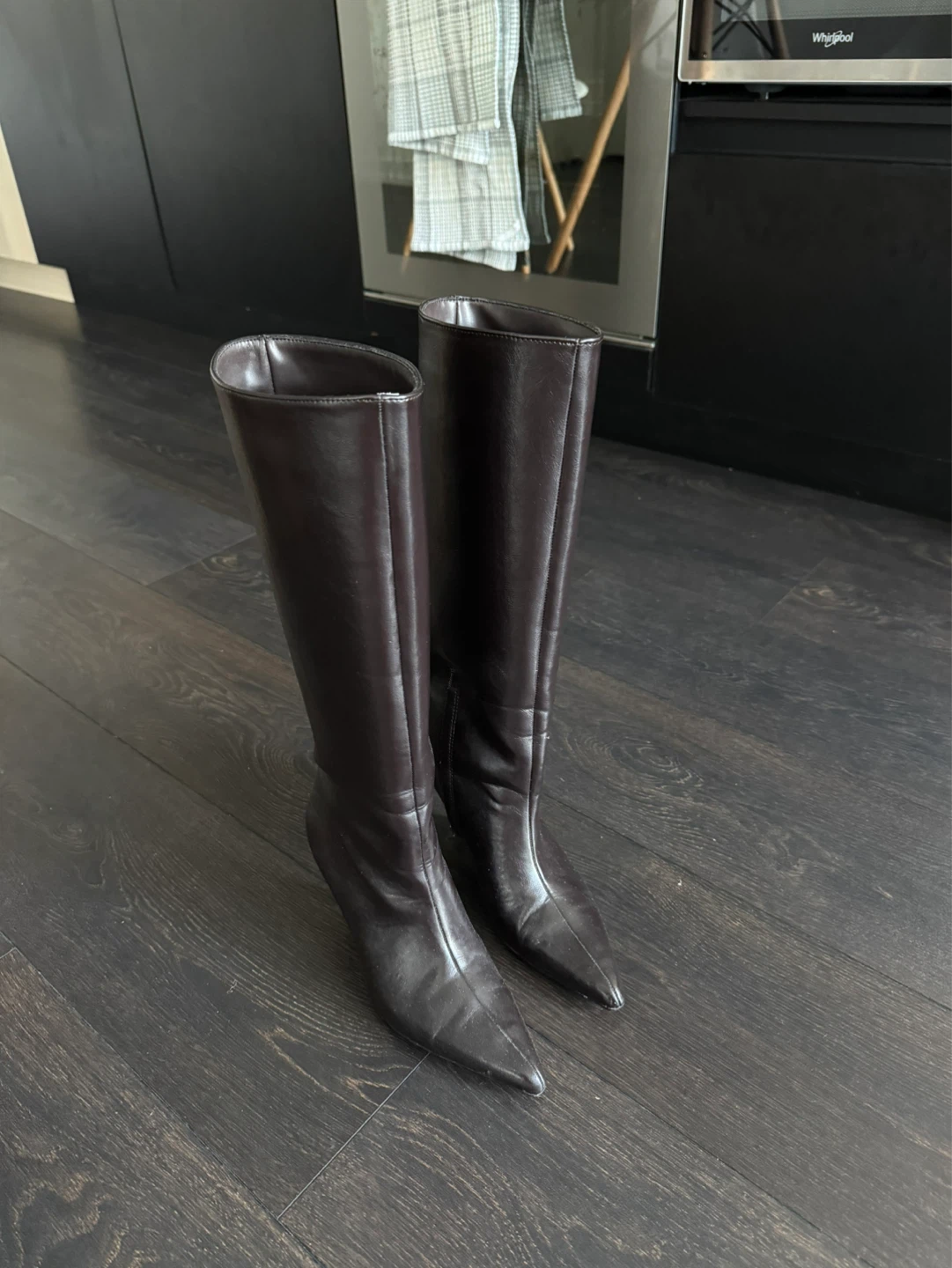 Brown Knee-High Boots - Size 36 EUR