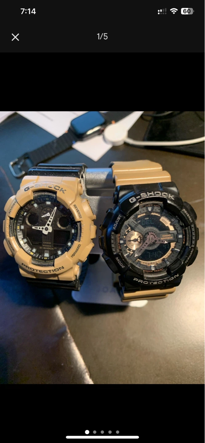 Casio G-Shock GA-110 Analog-Digital Watch