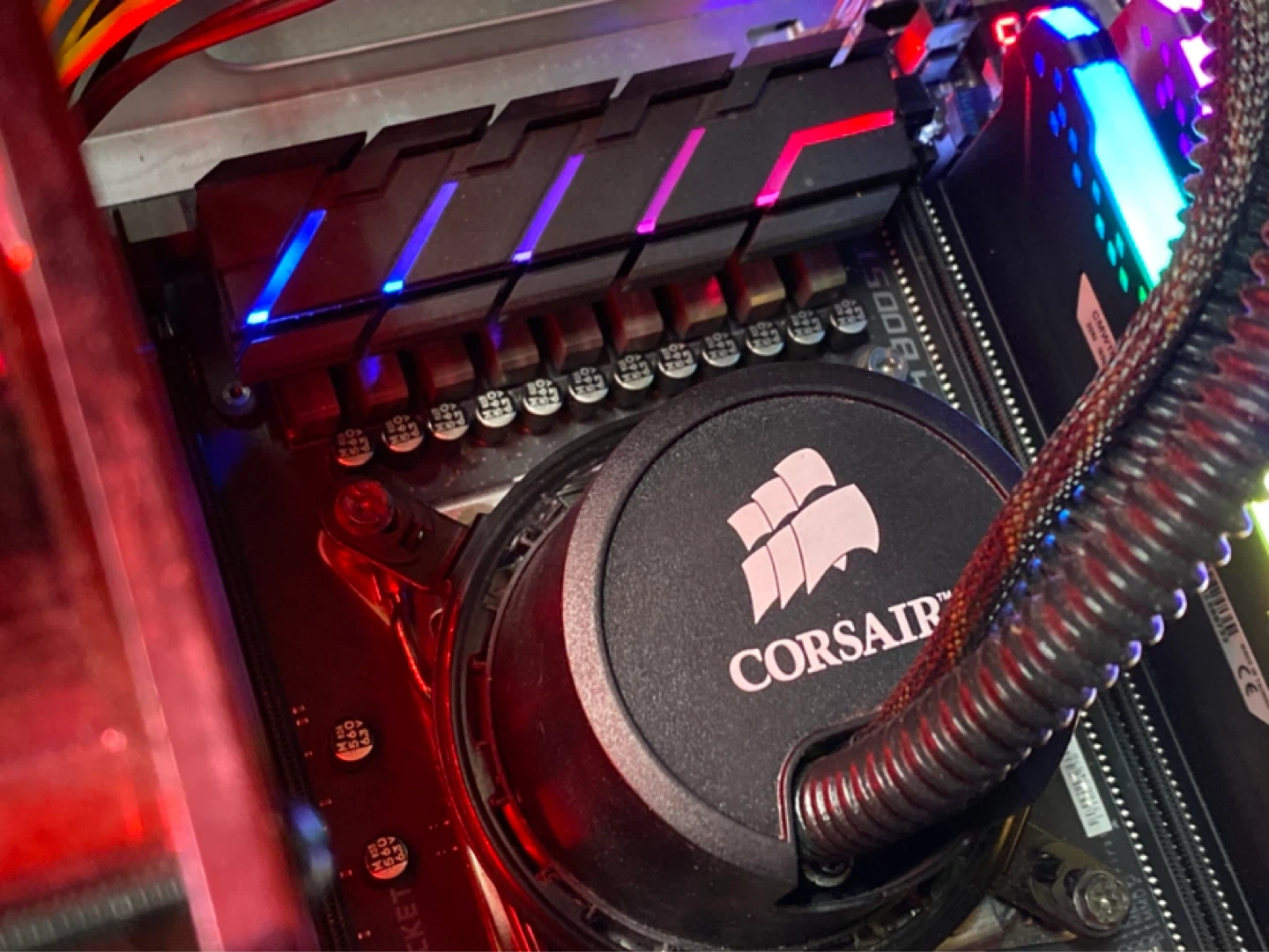 Intel i9 14-Core MSIX299 MB PC 1TB SSD + AIO Liquid RGB DDR4 - photo 3