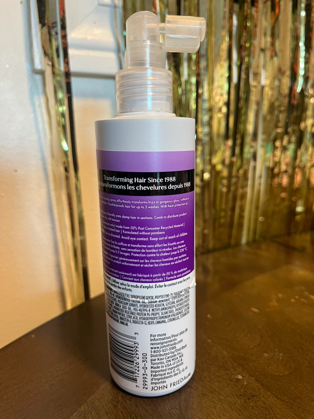 John Frieda Frizz Ease Infinite Smooth Salon Blow-Out Spray - photo 2