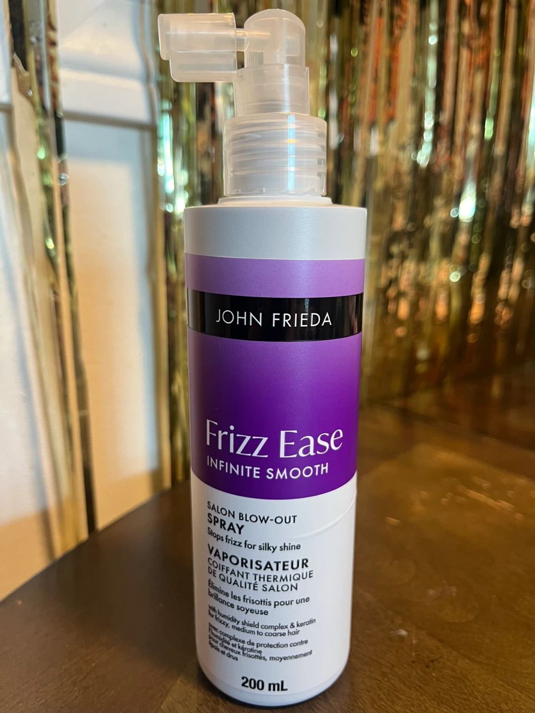 John Frieda Frizz Ease Infinite Smooth Salon Blow-Out Spray - photo 3